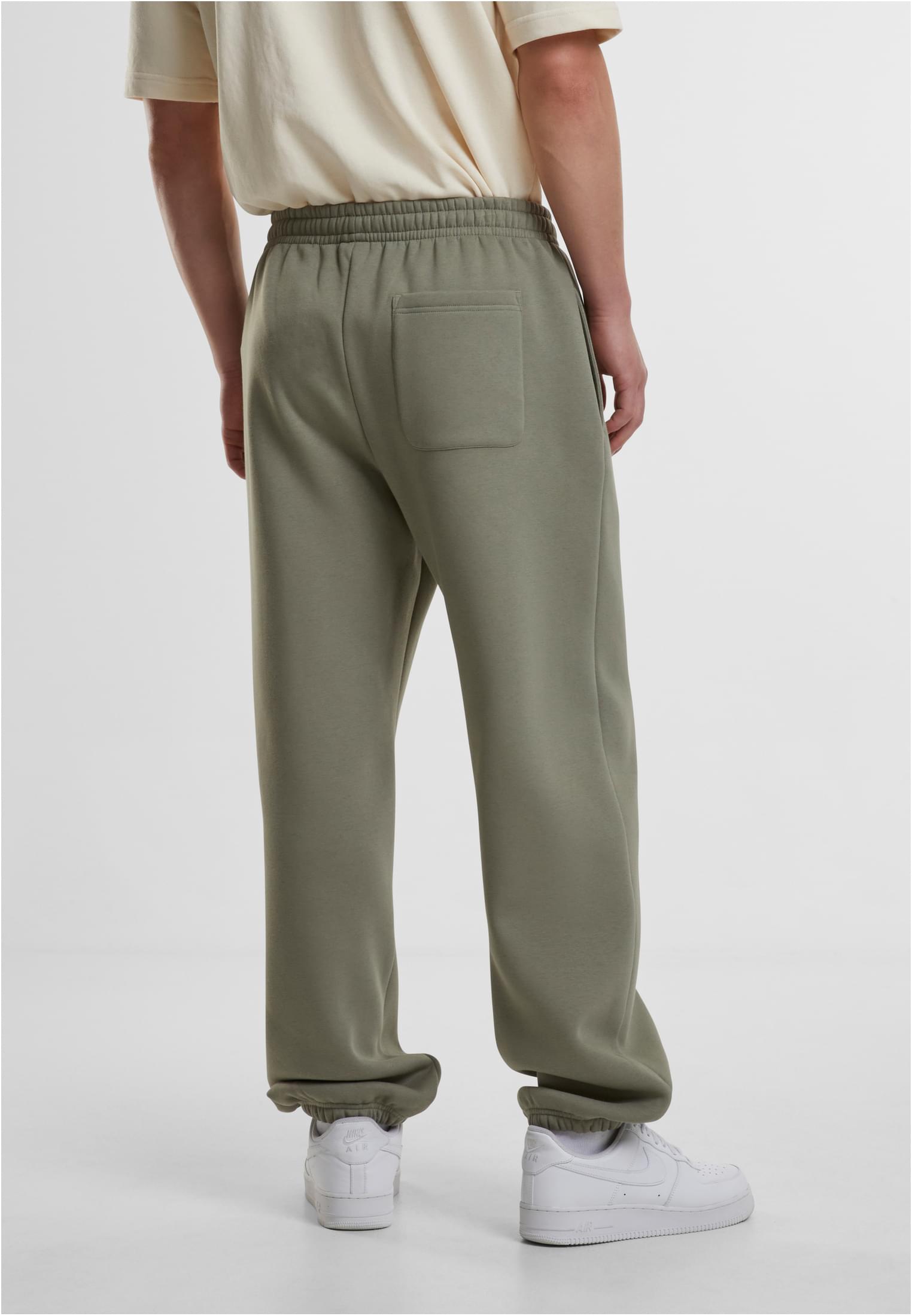 UC Men Pantaloni della tuta Fluffy paleolive