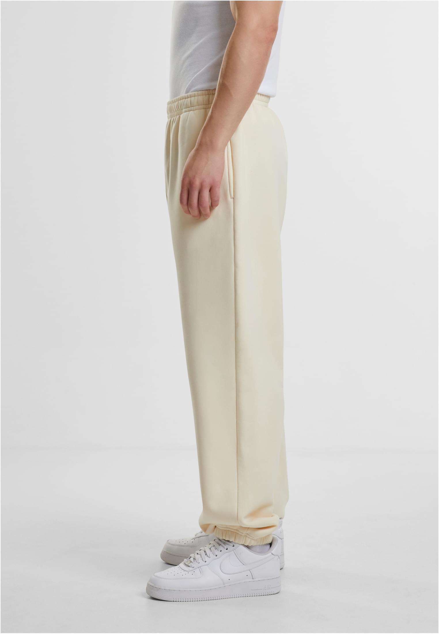 UC Men Pantaloni della tuta Fluffy whitesand