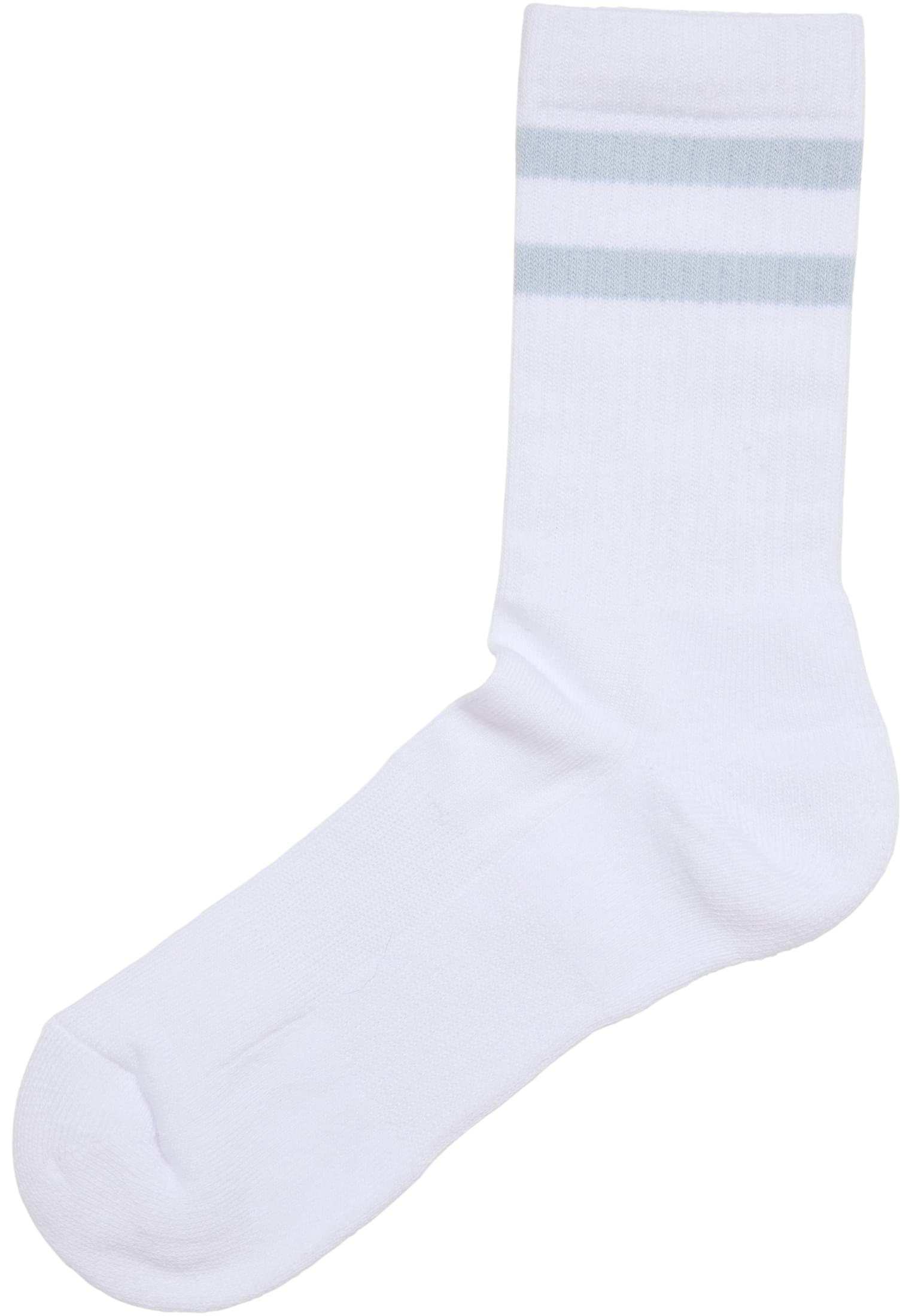 Urban Classics Calze Double Stripe white/black/whitefreezblue/whitelightmint/whitesoftapricot/whiteblushedrose