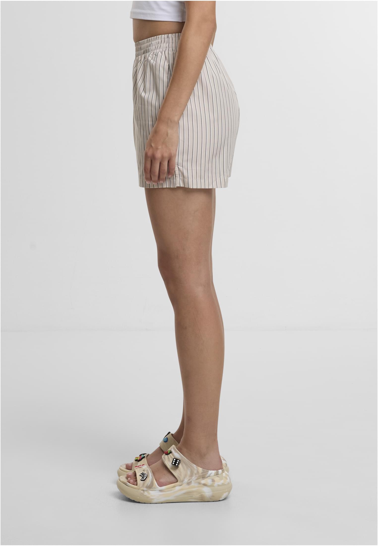 Urban Classics Pantaloncini Striped cloud/white