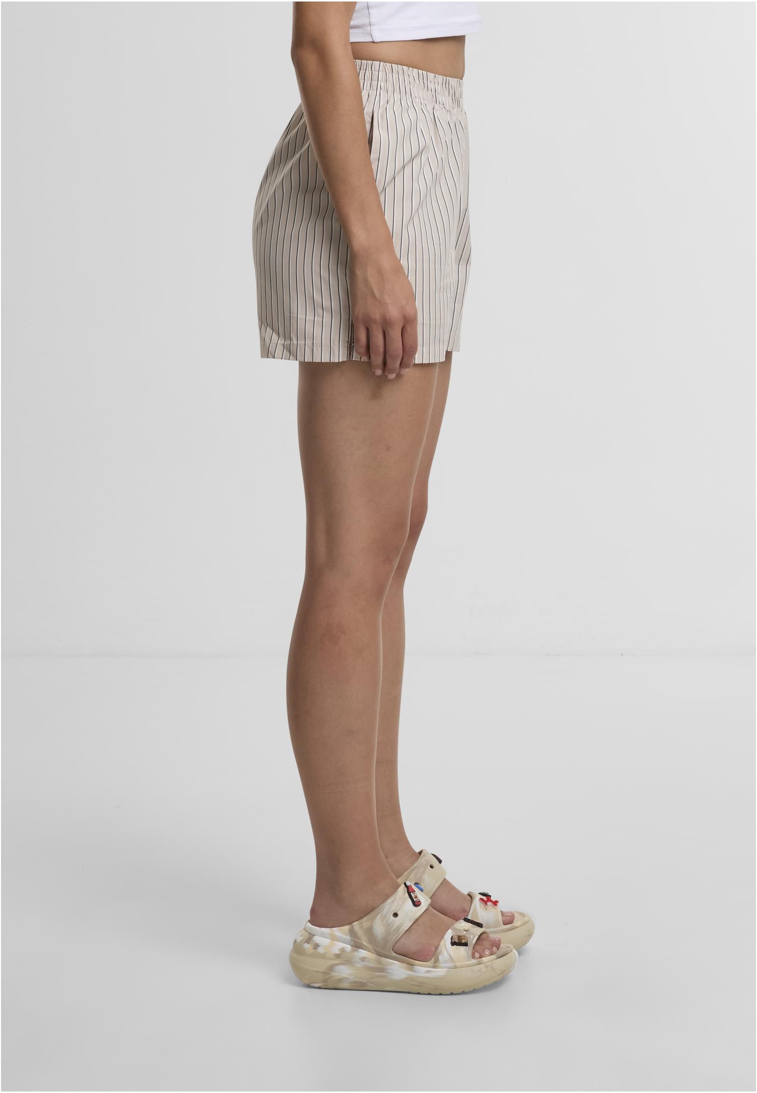 Urban Classics Pantaloncini Striped cloud/white