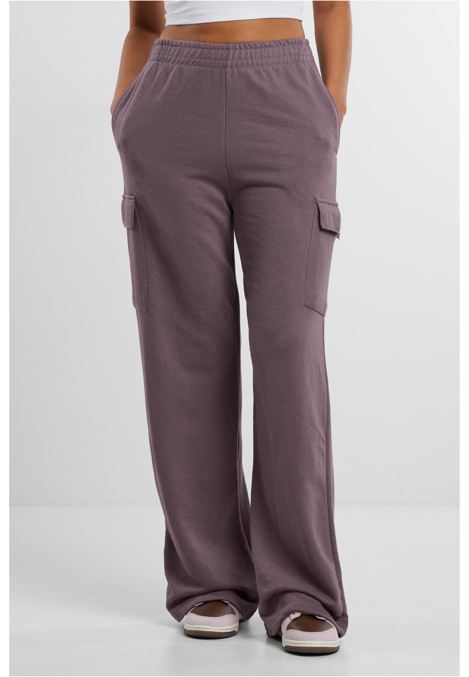 UC Ladies Pantaloni Baggy Light Terry Sweat fadedpurple