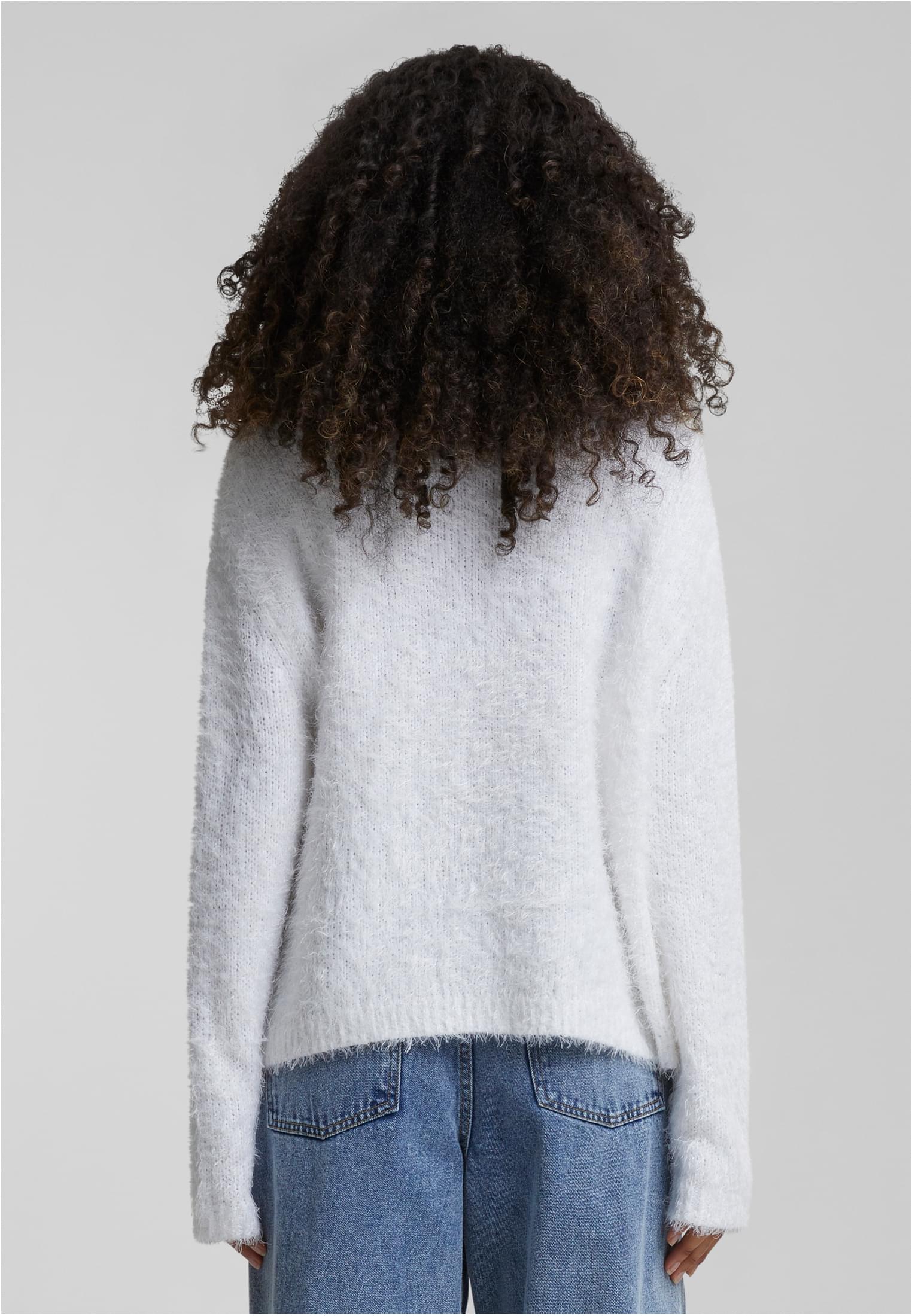 UC Ladies Maglione Feather Mock Neck
