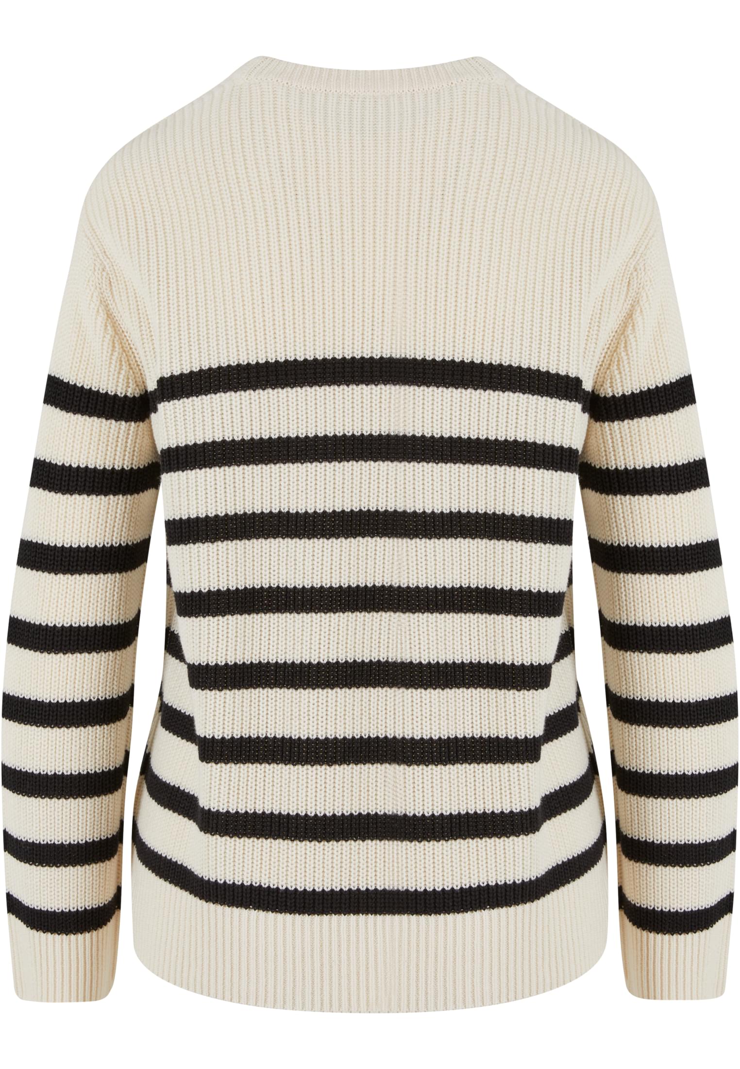 Urban Classics Maglione Rib Striped whitesand/black