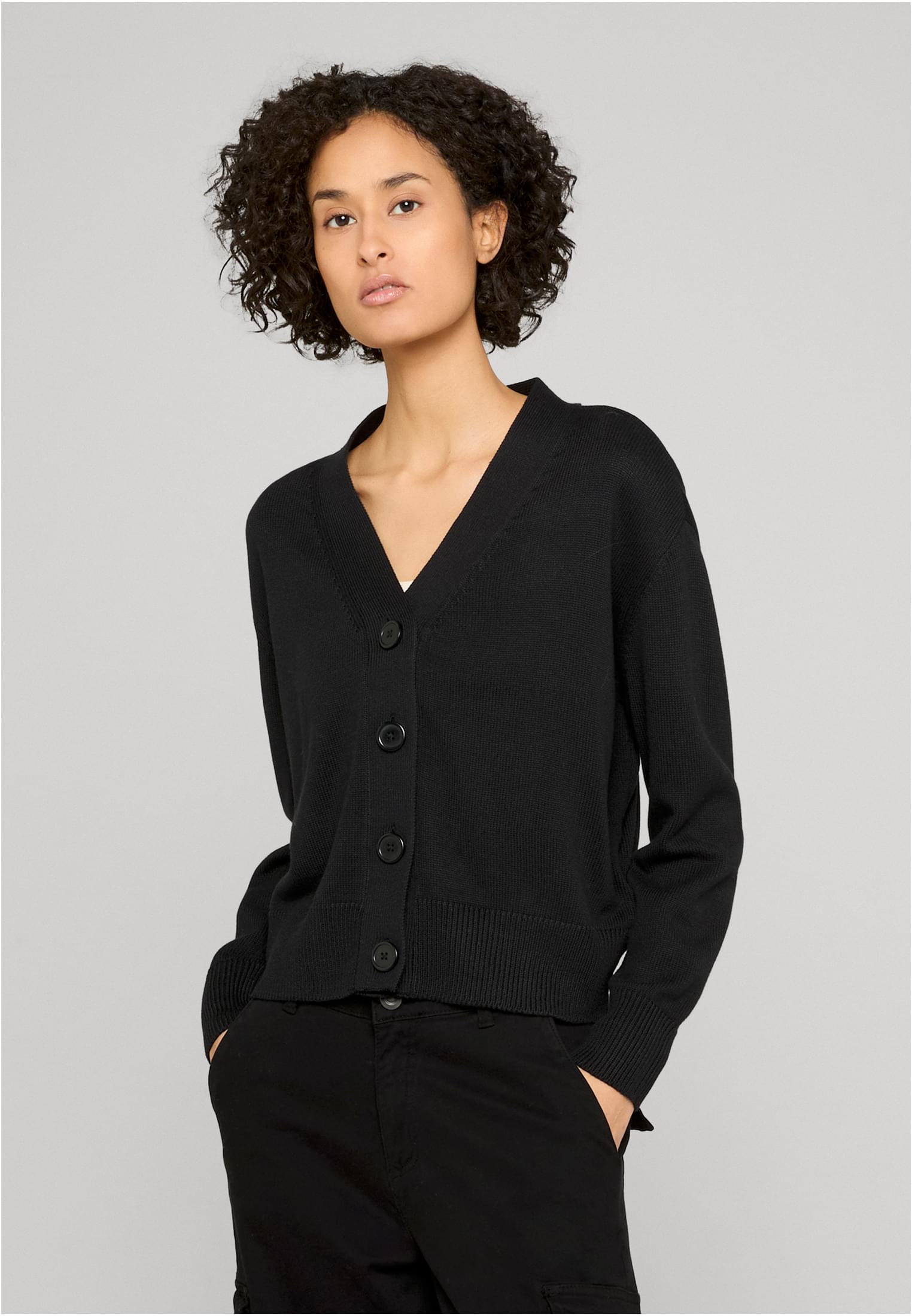 UC Ladies Cardigan Rib