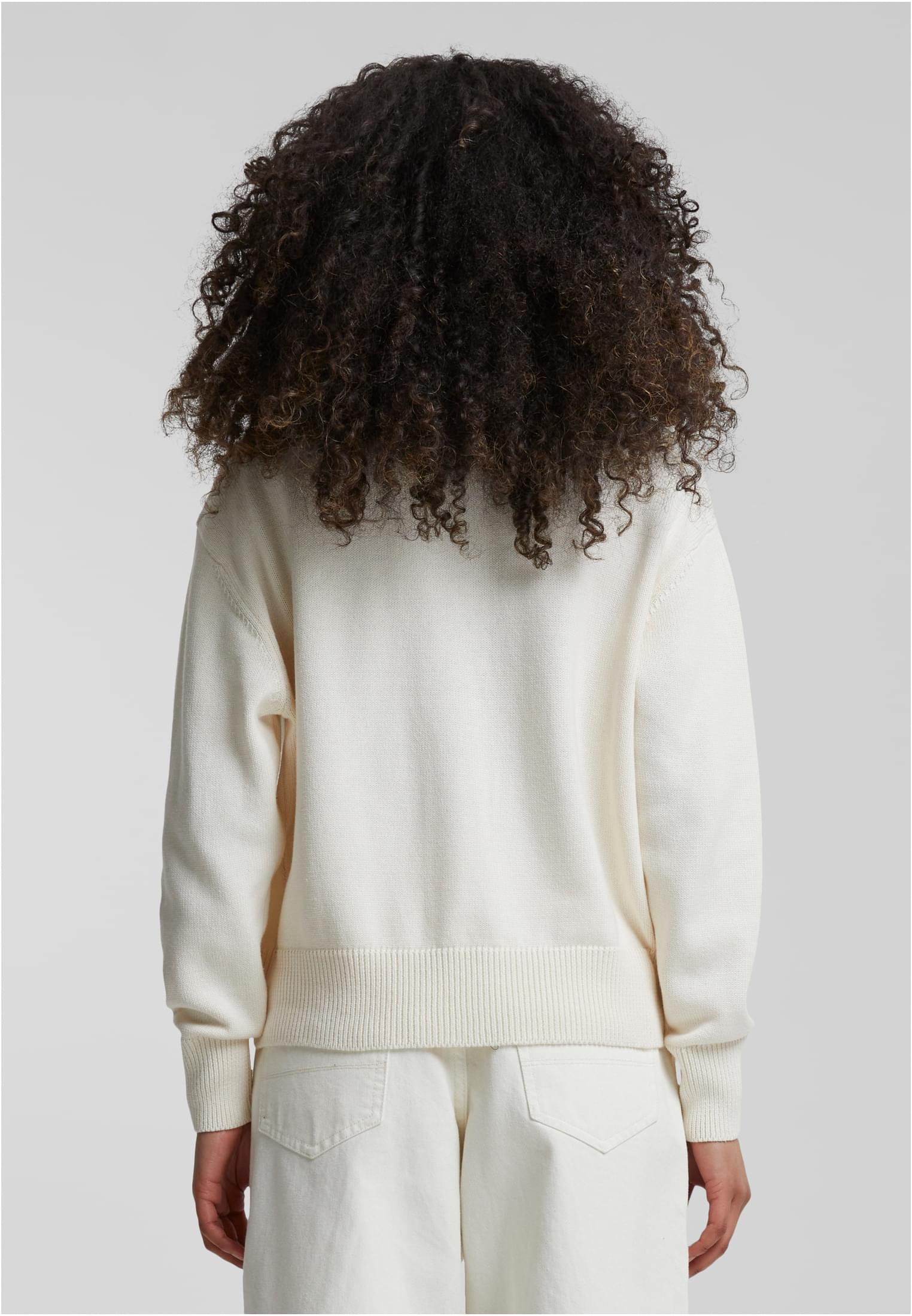 UC Ladies Cardigan Rib whitesand