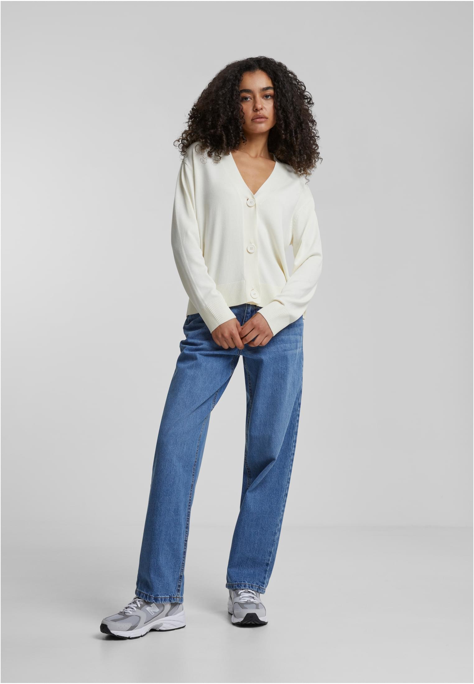 Urban Classics Cardigan Knitted whitesand