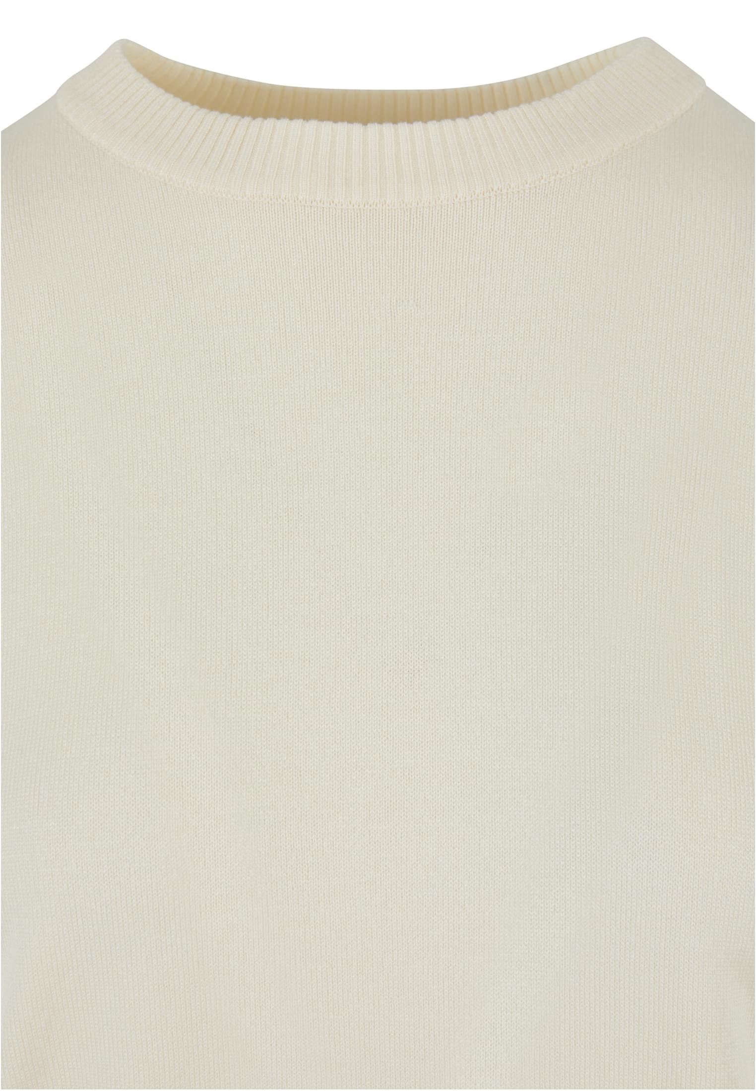 UC Ladies Maglione Knitted Roundneck whitesand