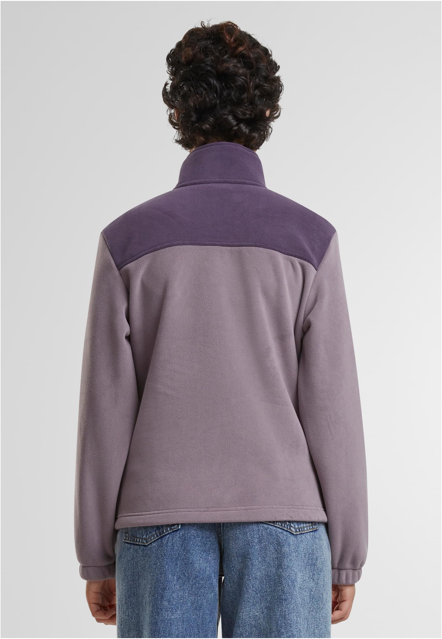 UC Ladies Giacca Double Polarfleece purplenight/fadedpurple