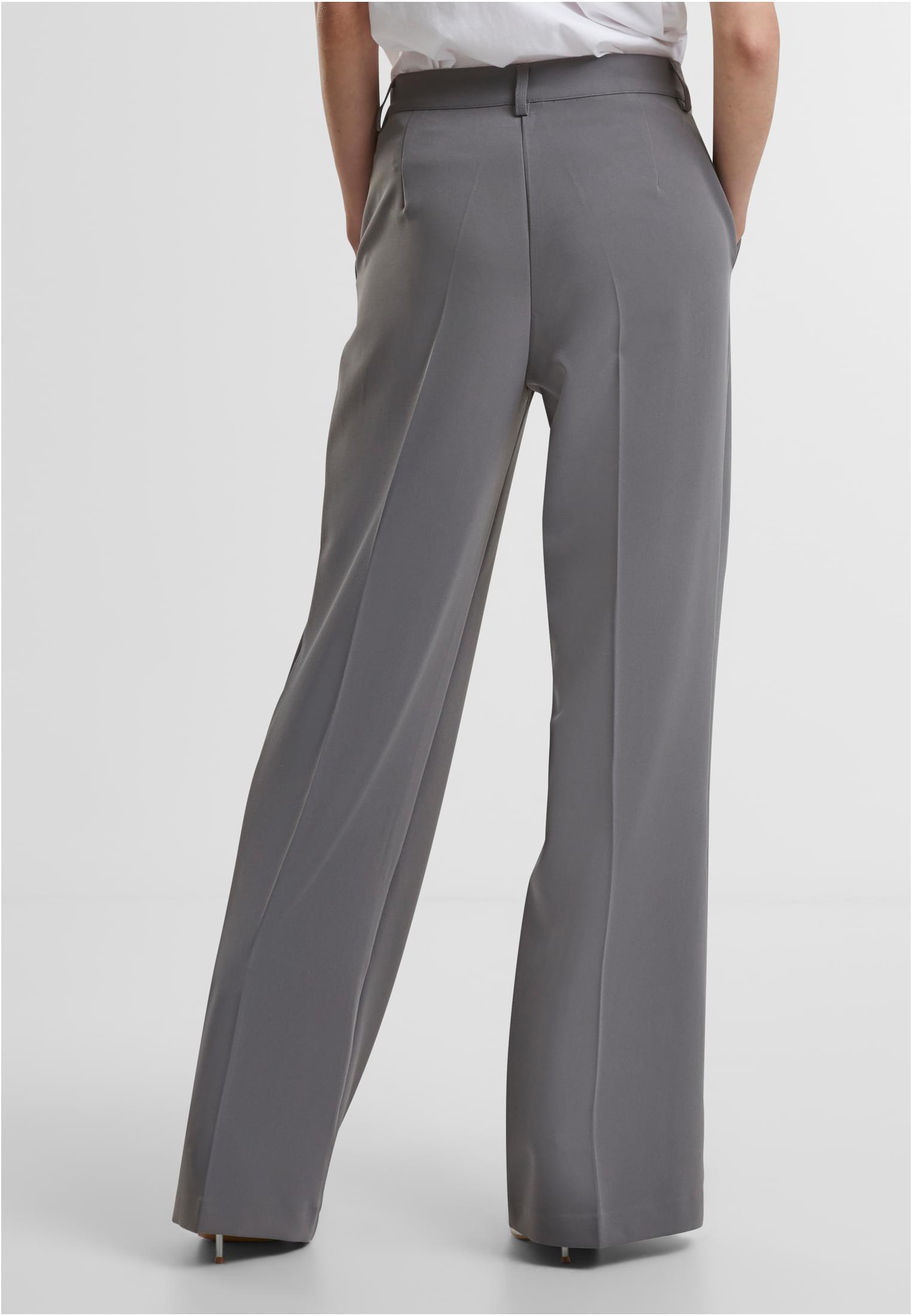 Urban Classics Pantaloni Wide Leg cloudgrey