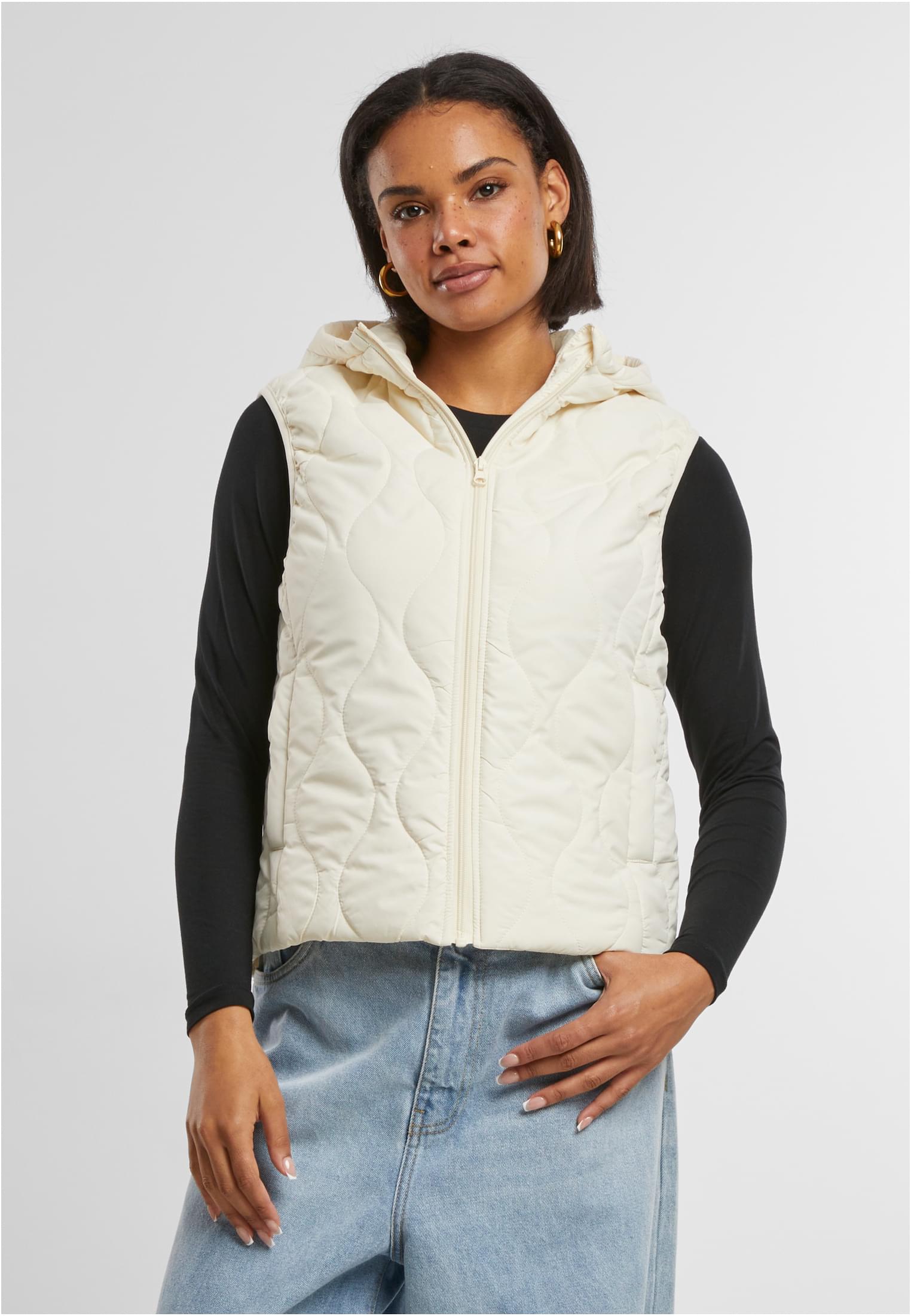 Urban Classics Gilet Super Light whitesand