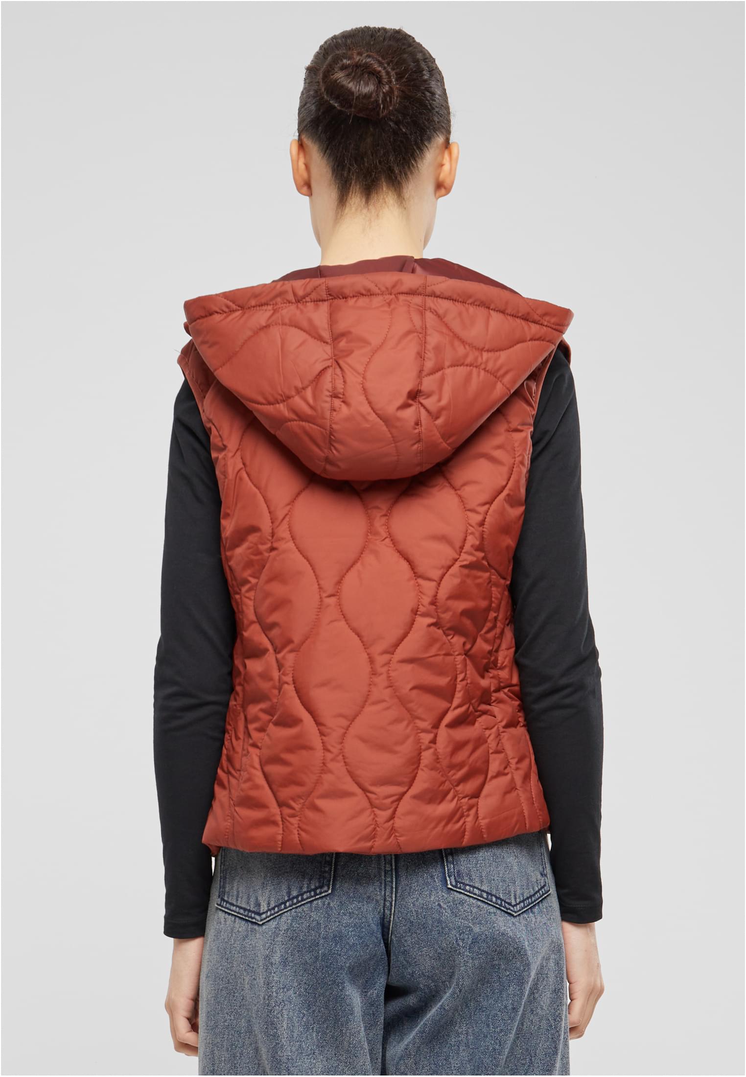 Urban Classics Gilet Super Light darkrust