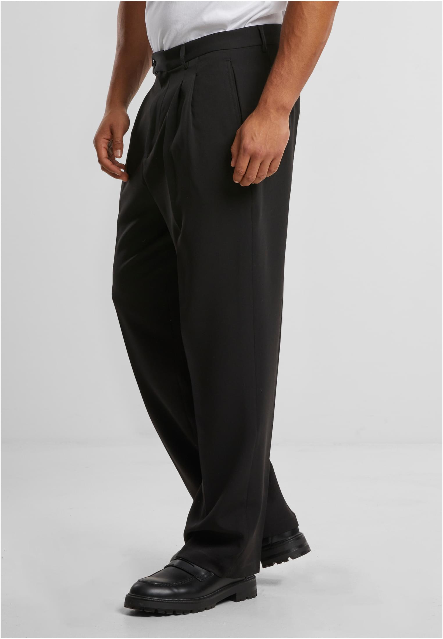 Urban Classics Pantaloni Double Pleated Dressed