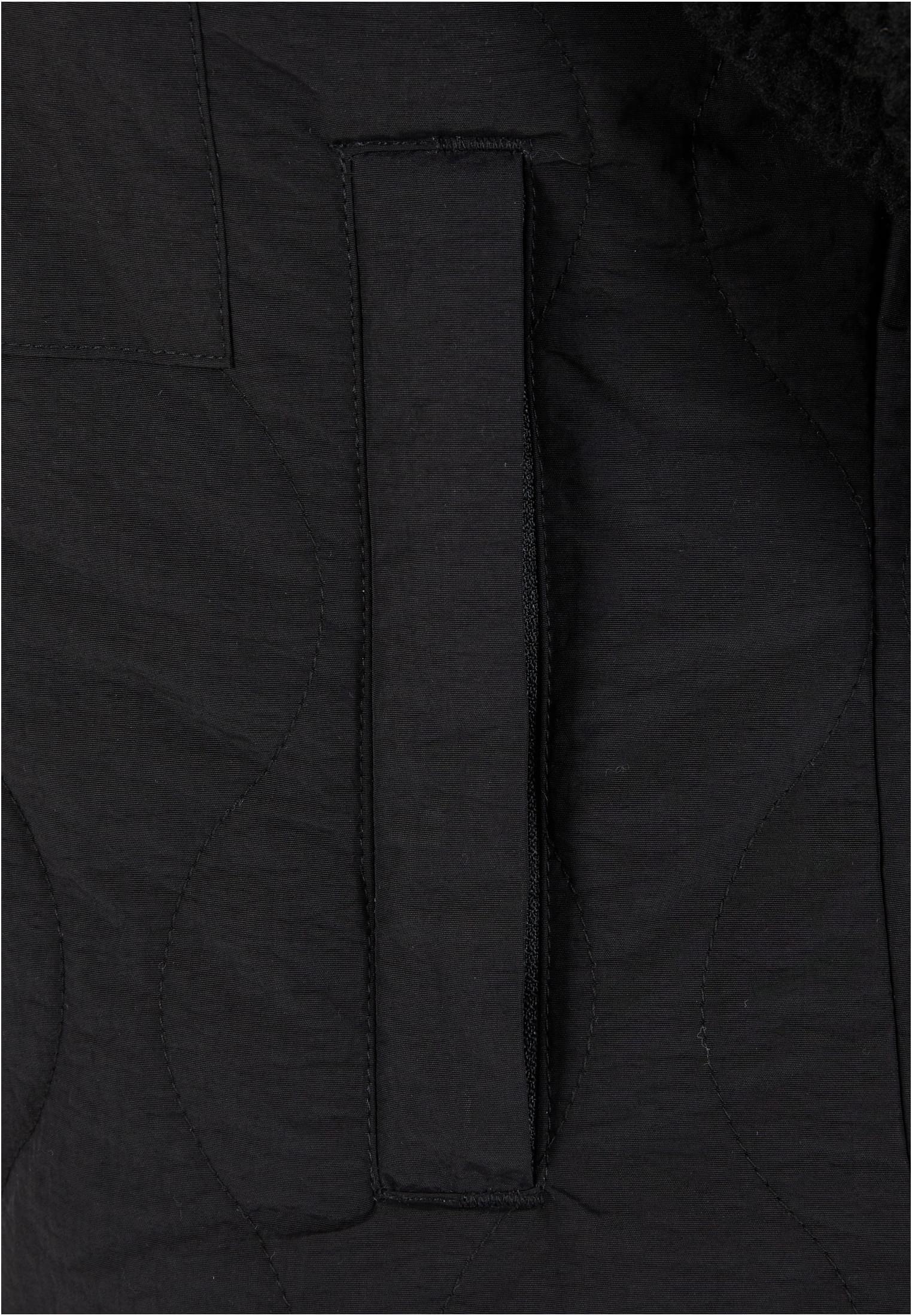 Urban Classics Giacca Sherpa Crinkle Nylon Mix
