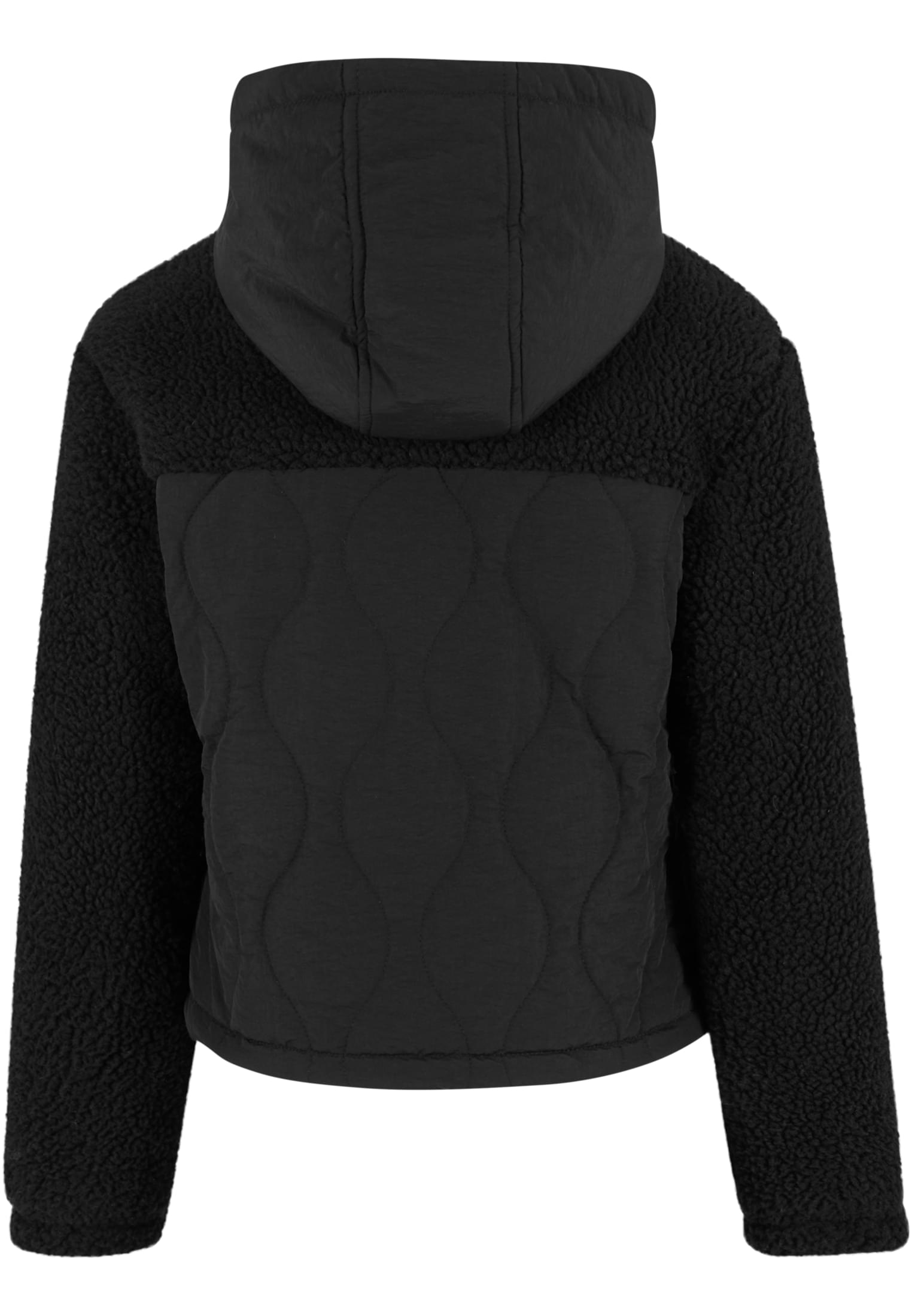 Urban Classics Giacca Sherpa Crinkle Nylon Mix