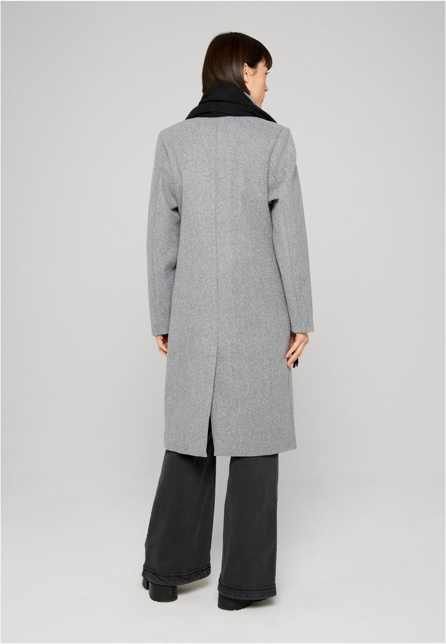 UC Ladies Cappotto Basic darkgreymelange