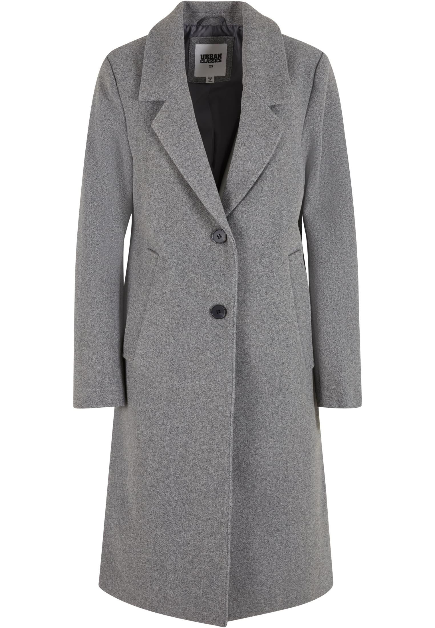 UC Ladies Cappotto Basic darkgreymelange
