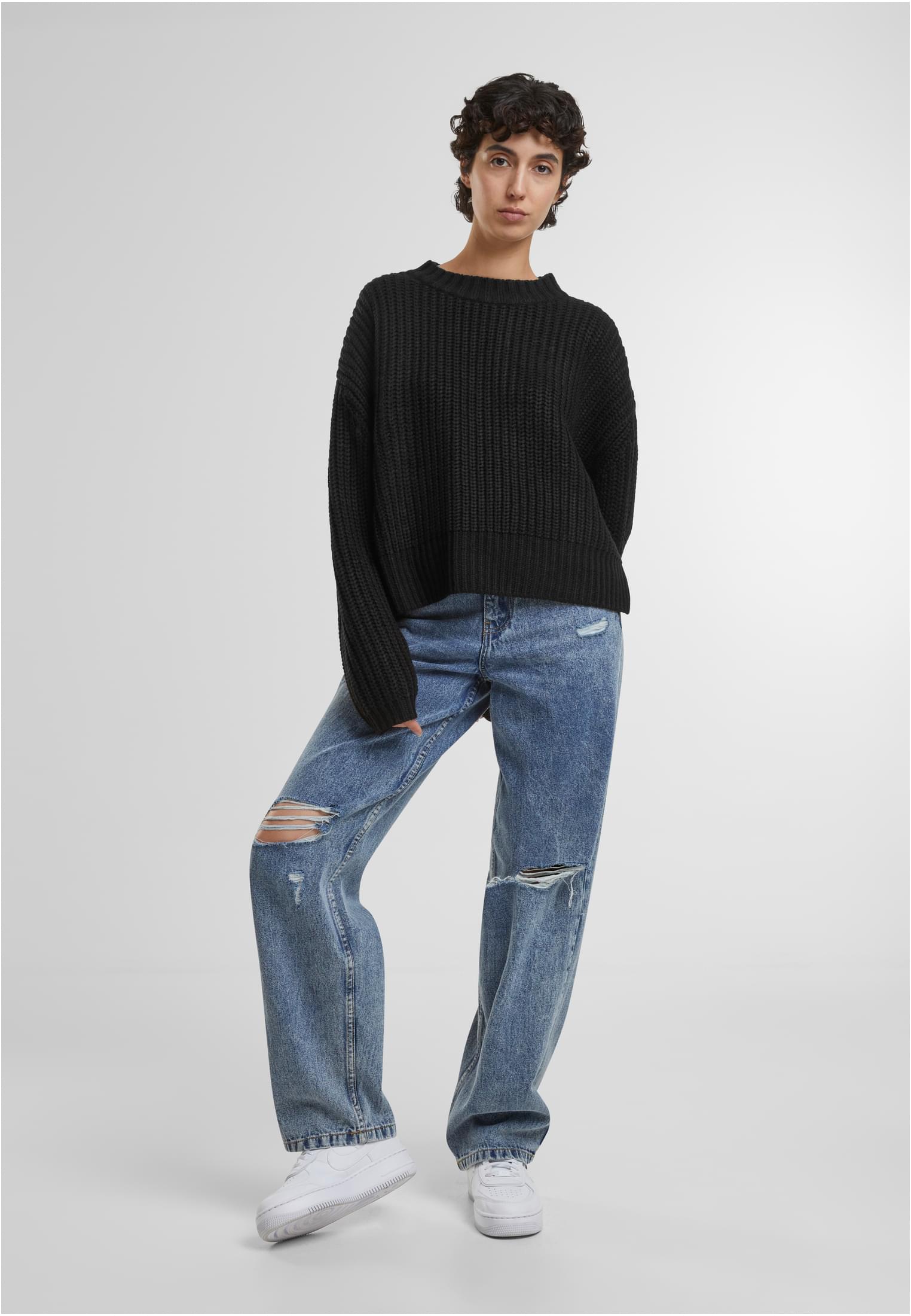 UC Ladies Maglione Wide Basic Oversized