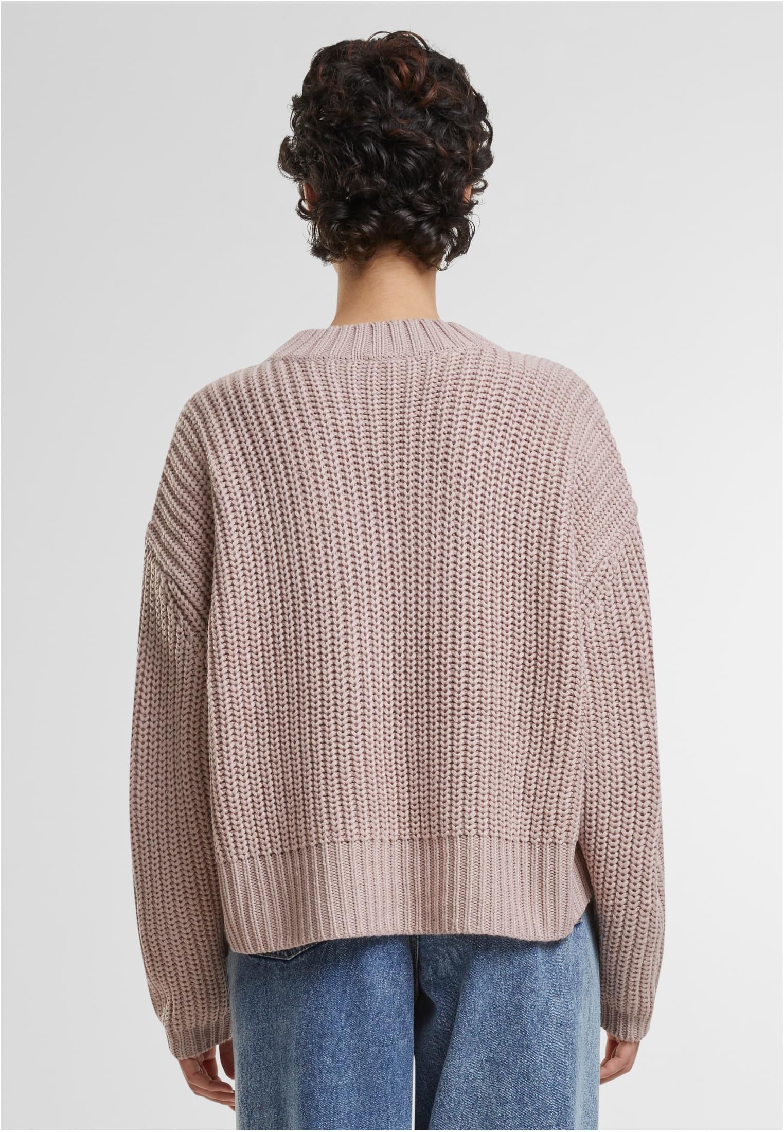 UC Ladies Maglione Wide Basic Oversized duskrose
