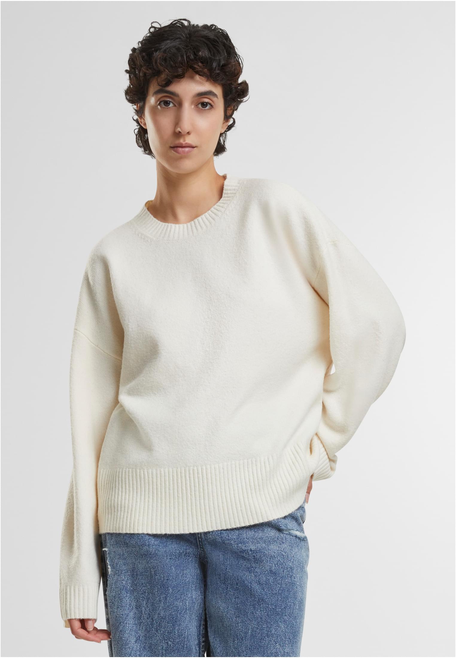 UC Ladies Maglione Soft Oversized whitesand