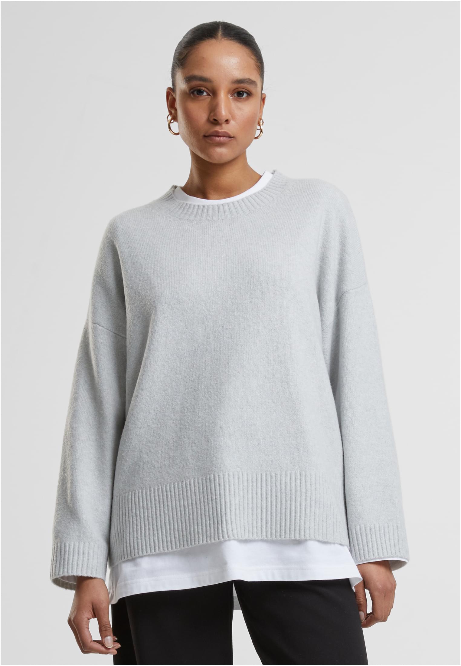 UC Ladies Maglione Soft Oversized lightasphalt