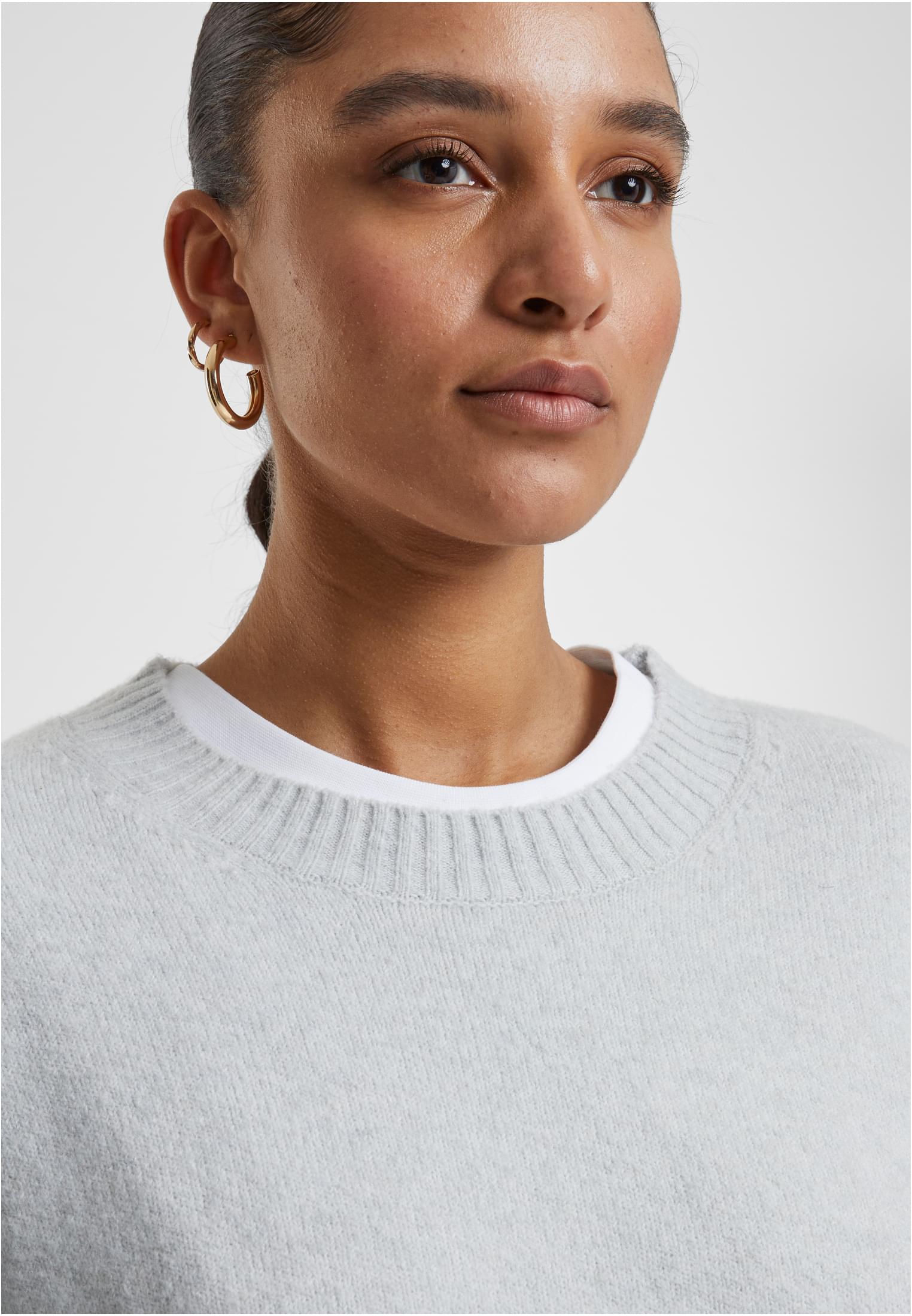 UC Ladies Maglione Soft Oversized lightasphalt