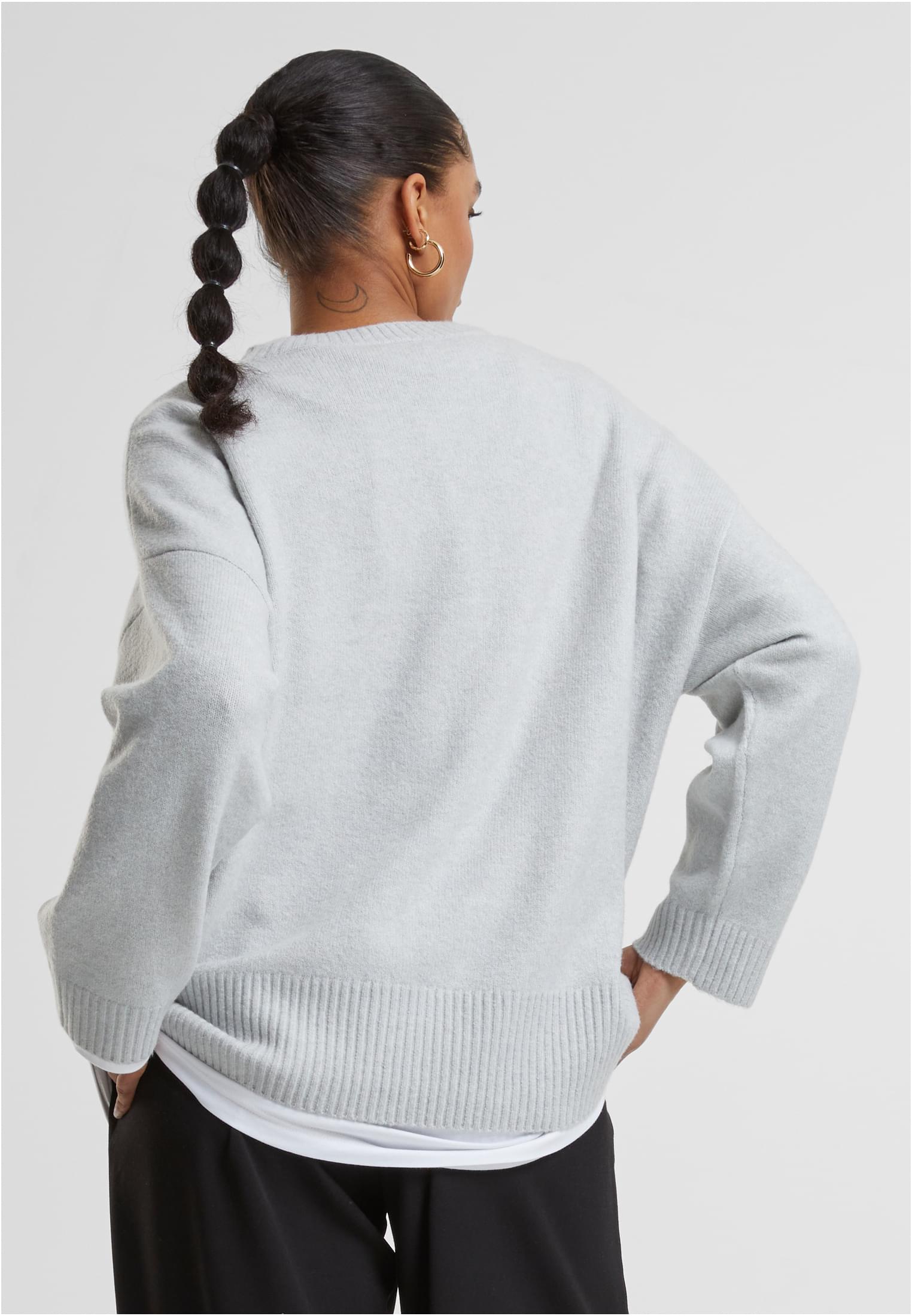 UC Ladies Maglione Soft Oversized lightasphalt