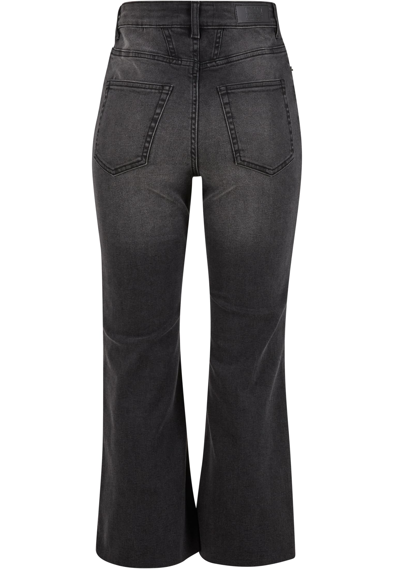 Urban Classics Pantaloni Cropped Flared washed