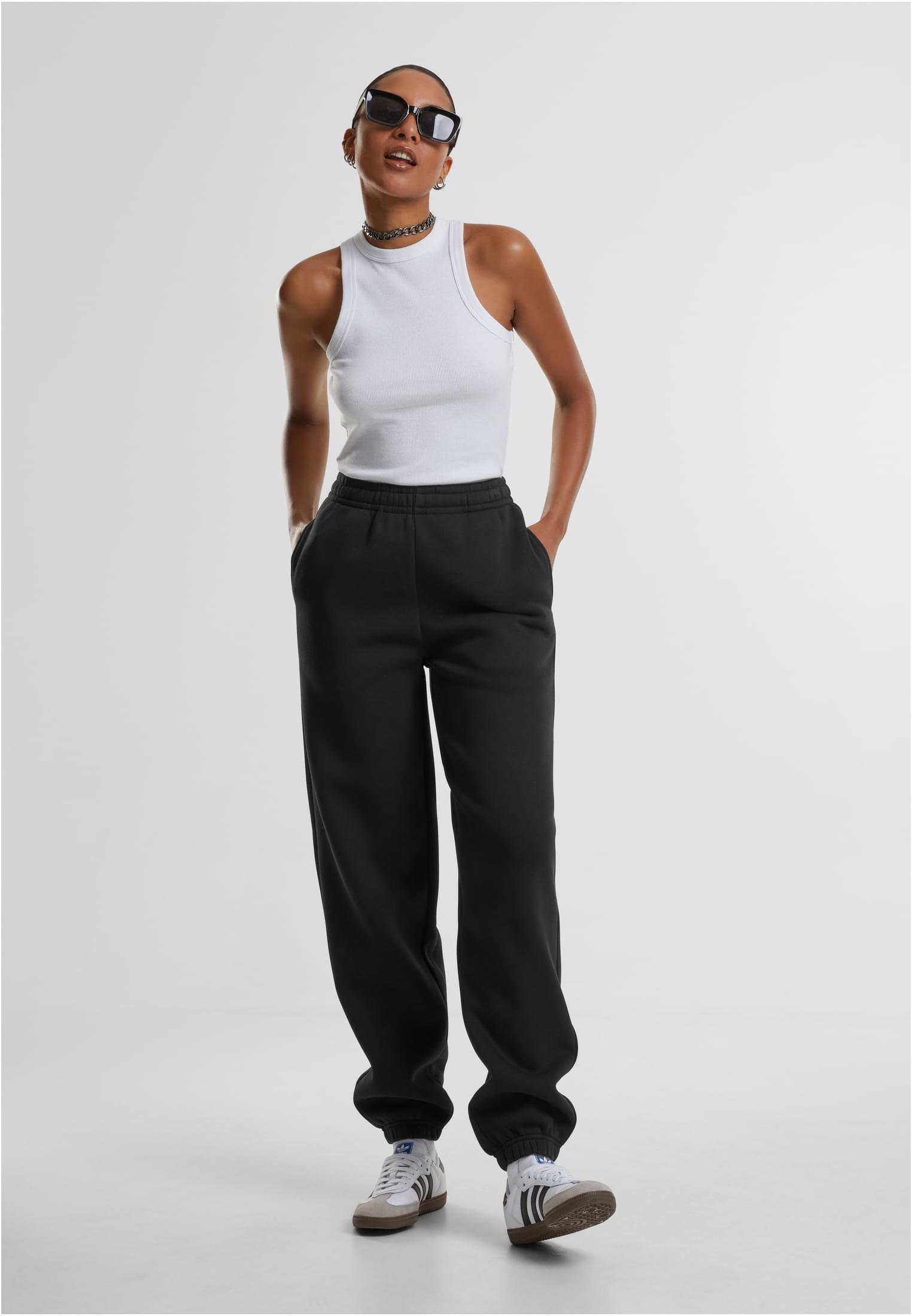 UC Ladies Pantaloni della tuta Fluffy