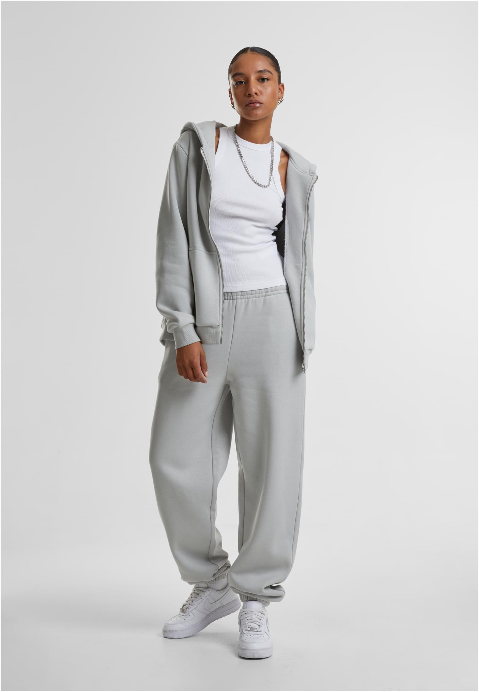 Urban Classics Pantaloni della tuta Fluffy lightasphalt