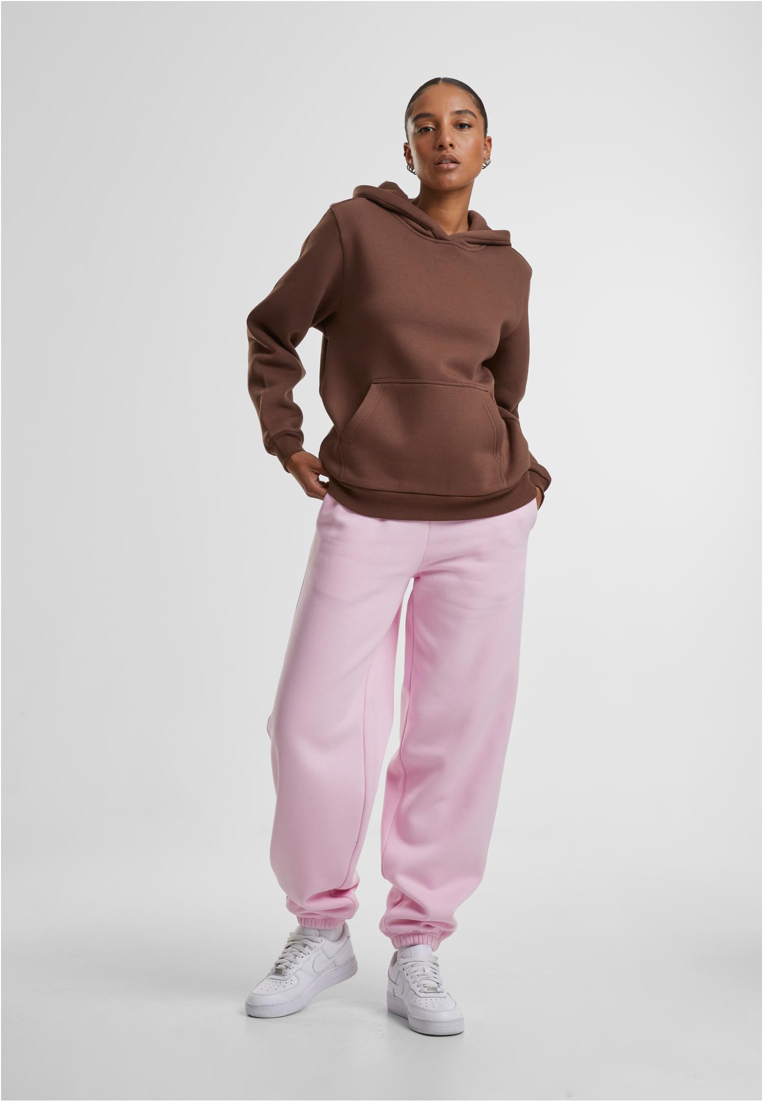 UC Ladies Pantaloni della tuta Fluffy softpink