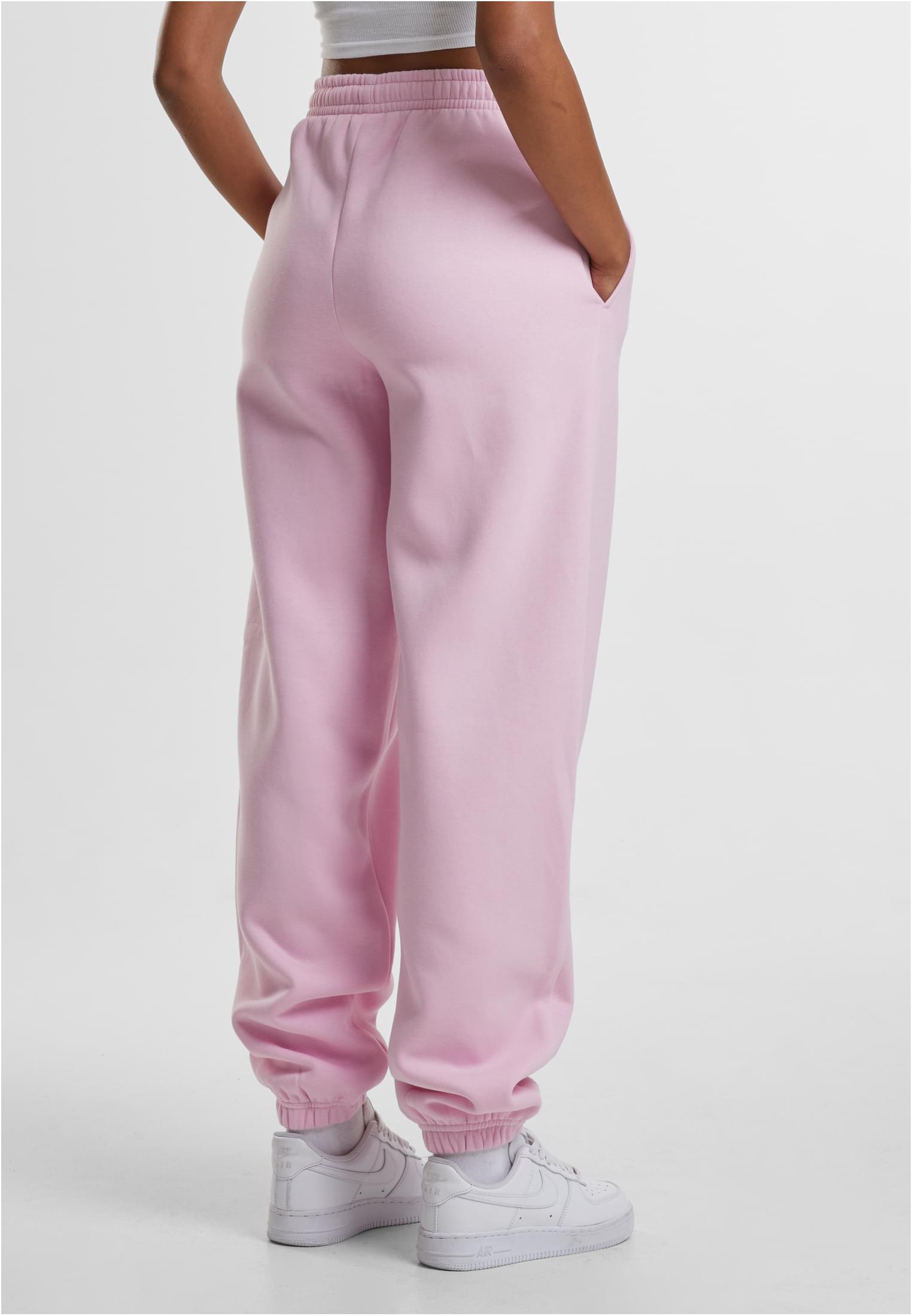 UC Ladies Pantaloni della tuta Fluffy softpink