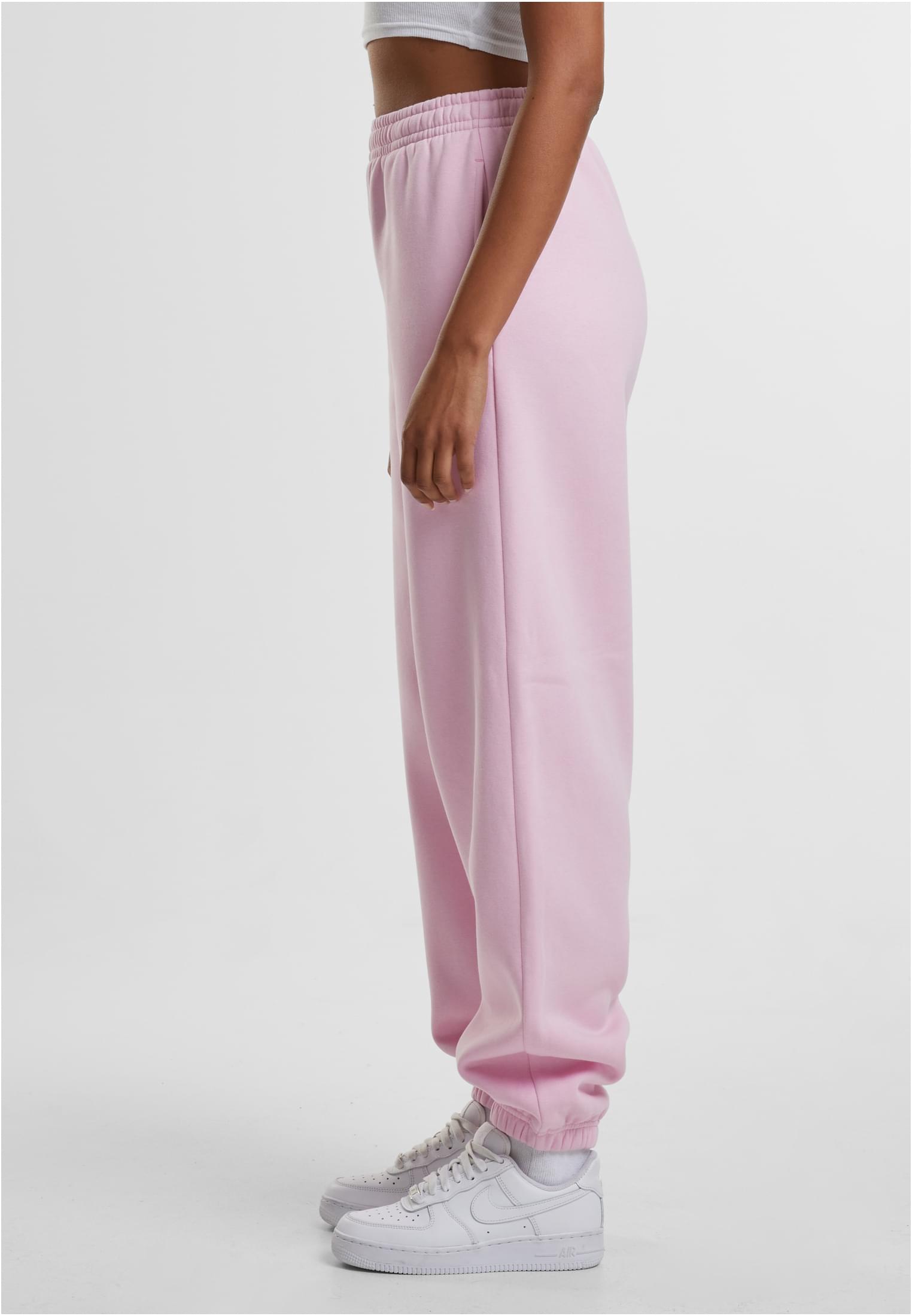 UC Ladies Pantaloni della tuta Fluffy softpink
