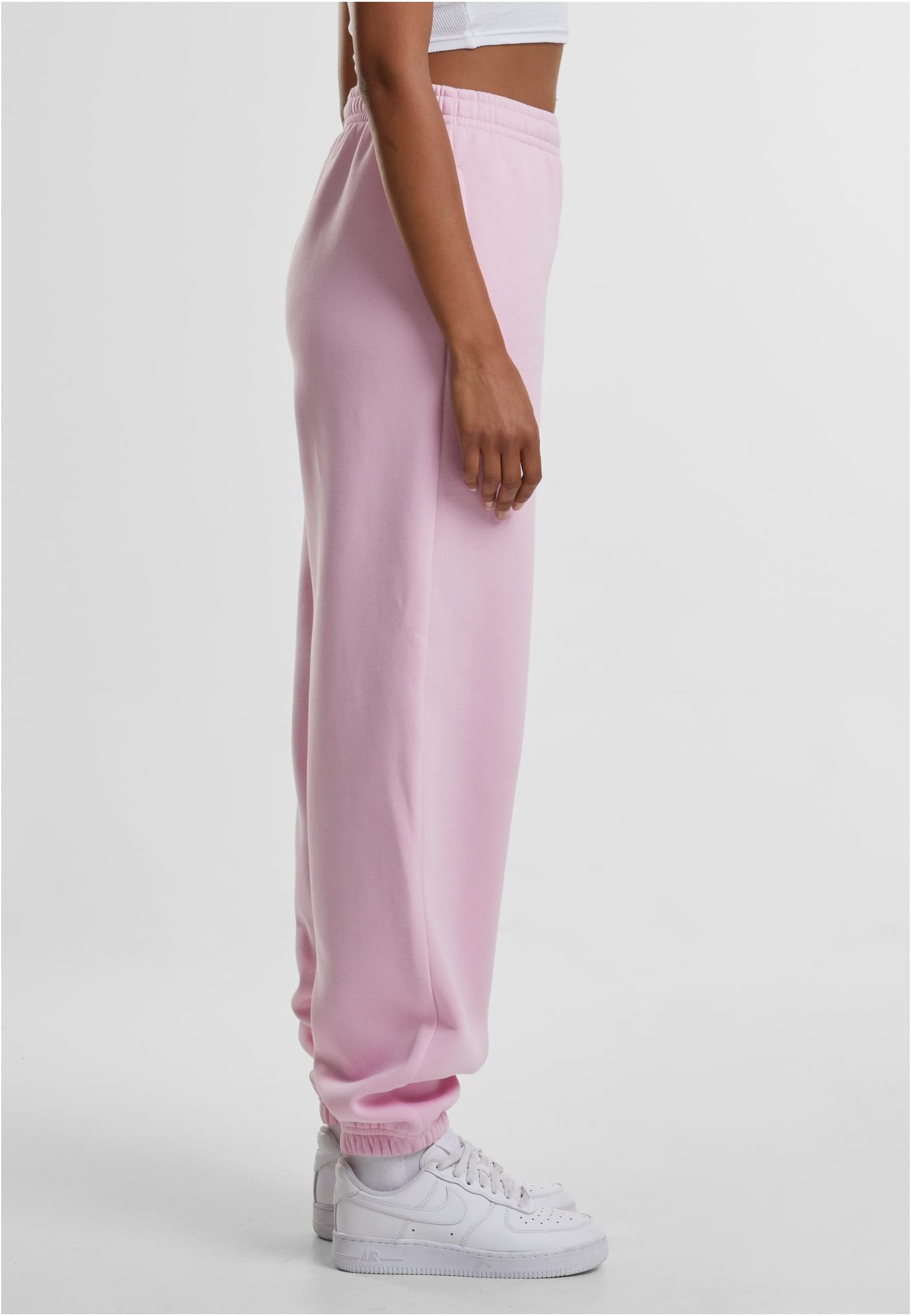 UC Ladies Pantaloni della tuta Fluffy softpink