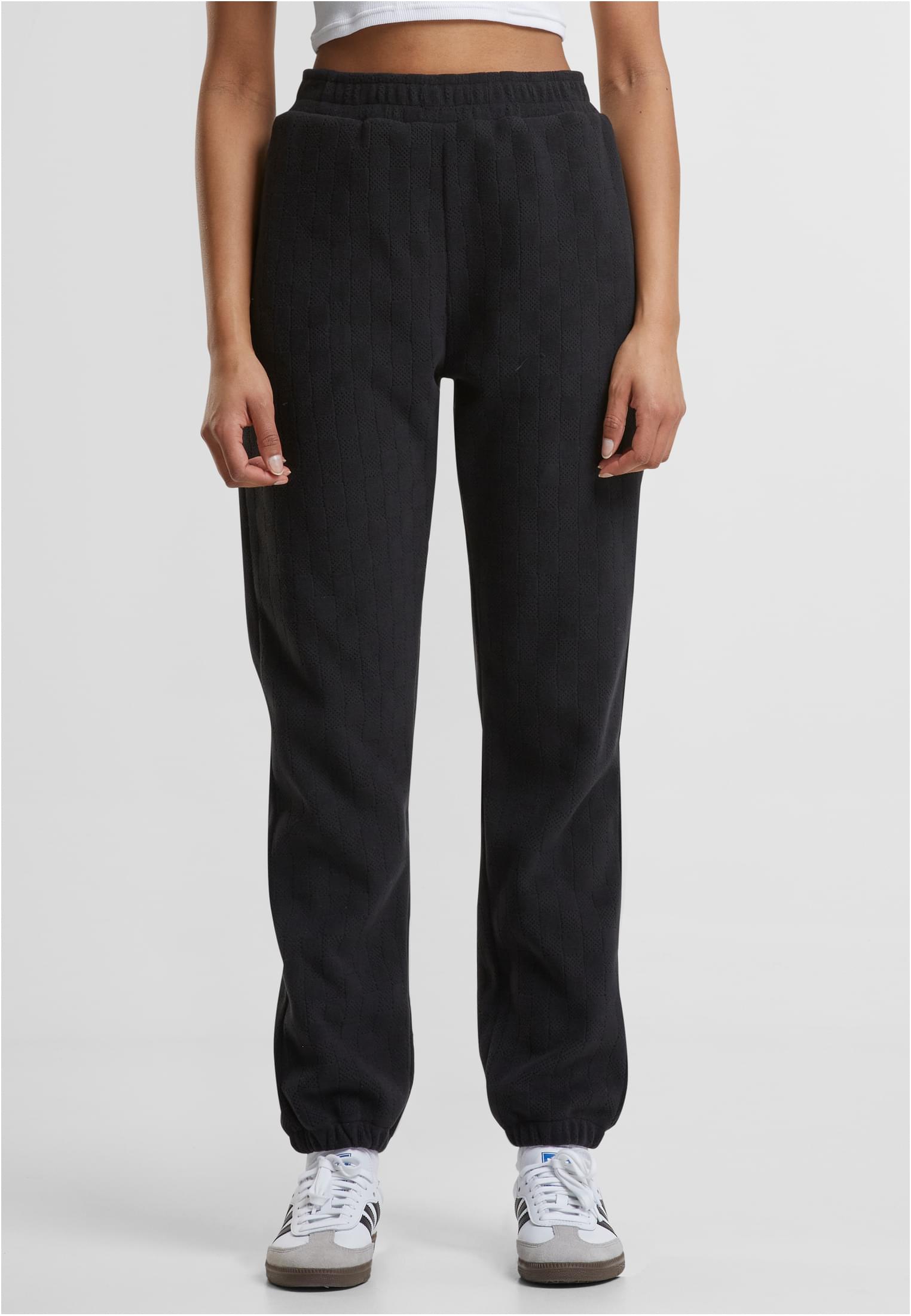 Urban Classics Pantaloni della tuta Jacquard Velvet
