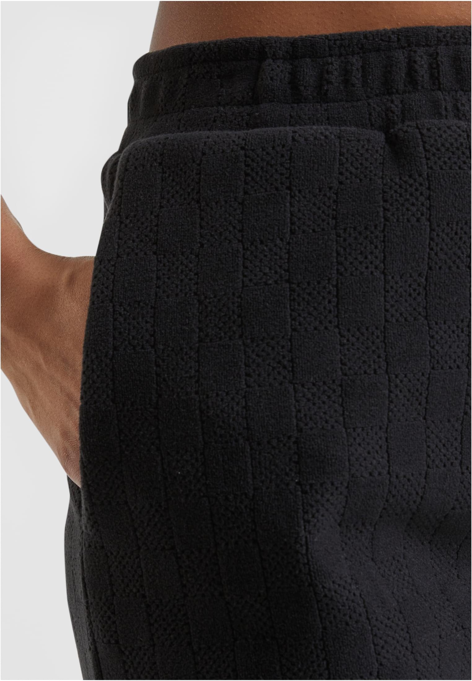 Urban Classics Pantaloni della tuta Jacquard Velvet