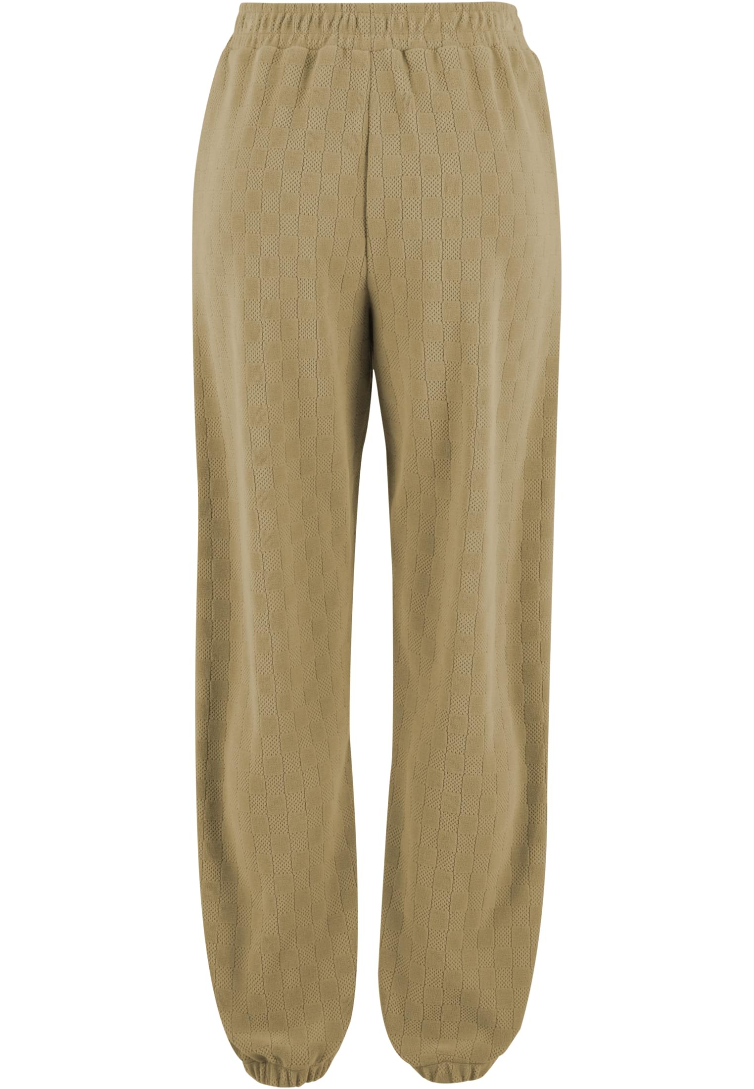 Urban Classics Pantaloni della tuta Jacquard Velvet unionbeige