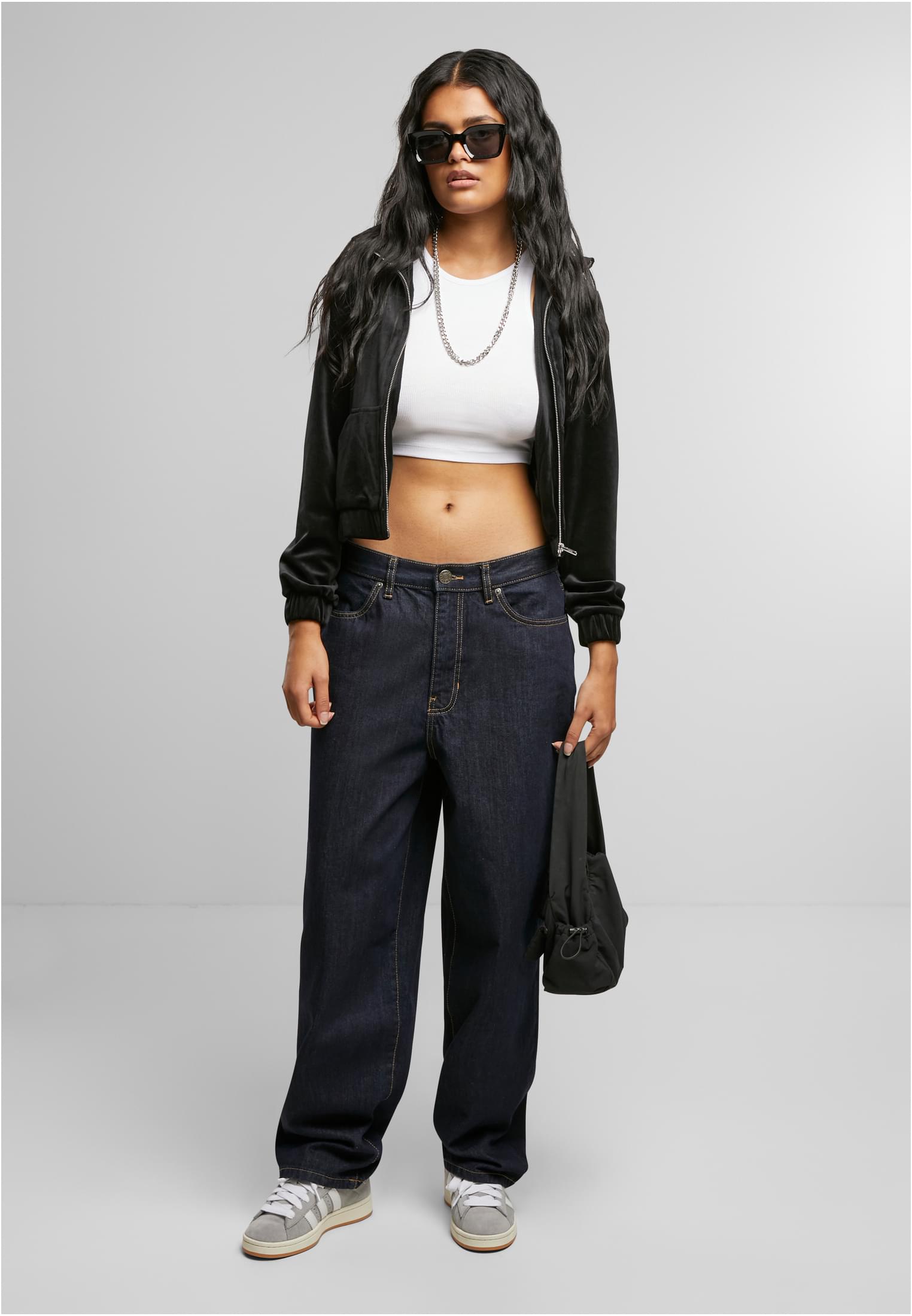 Urban Classics Giacca Short Velvet Track