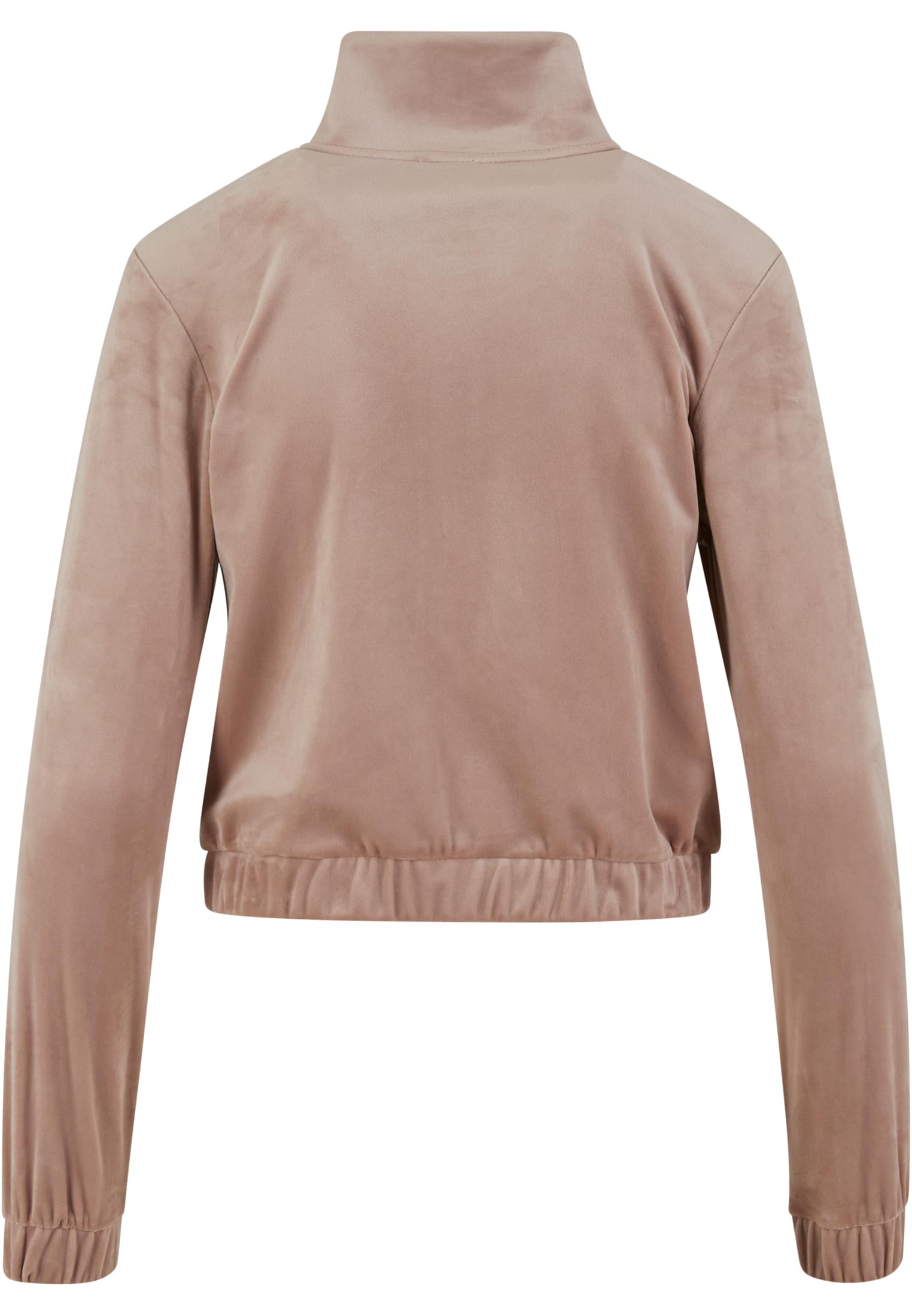 Urban Classics Giacca Short Velvet Track duskrose