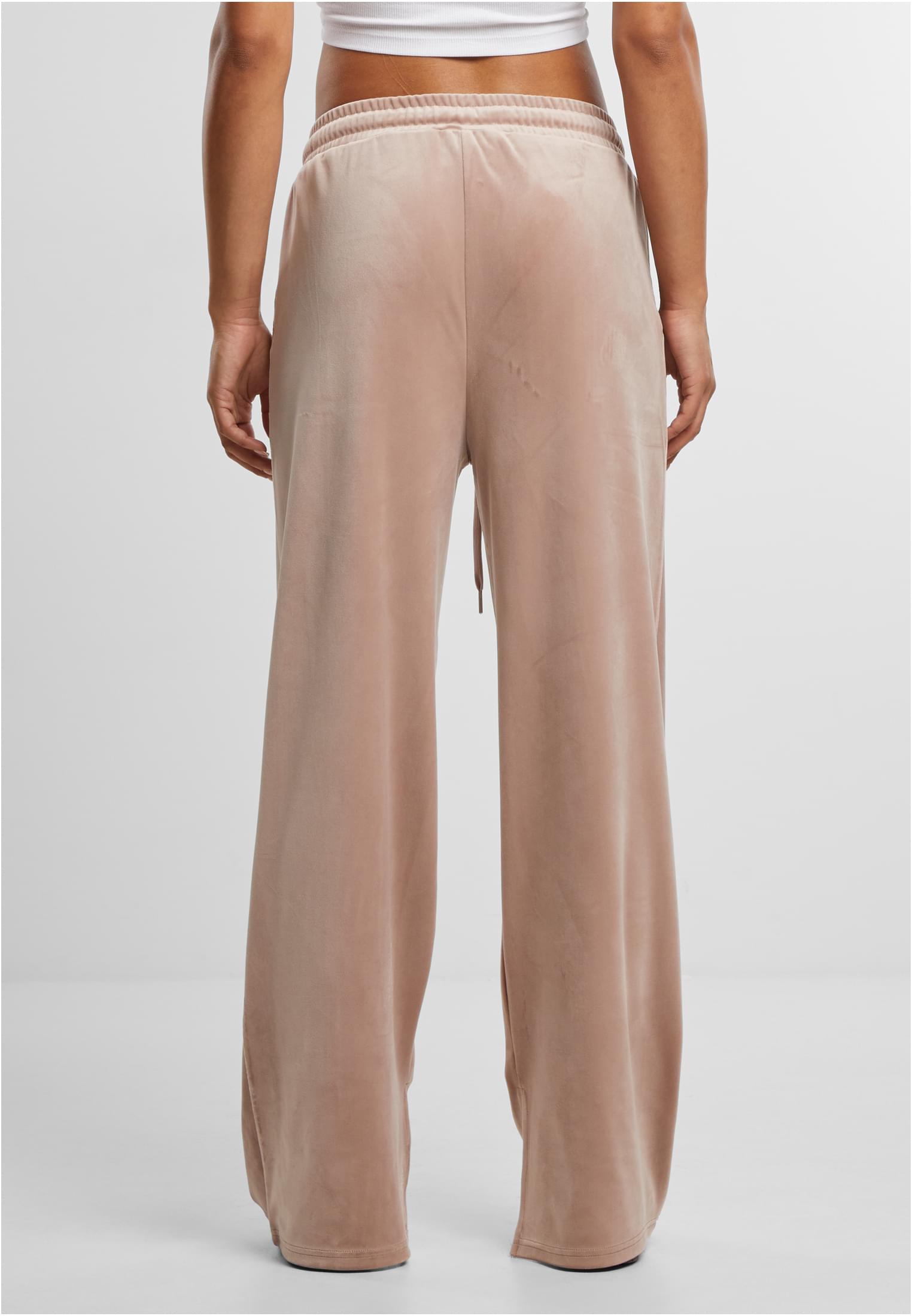 Urban Classics Pantaloni della tuta Velvet duskrose