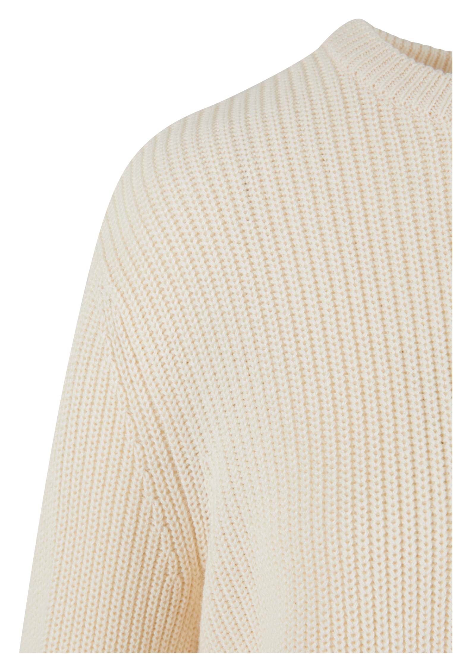 UC Ladies Maglione Rib Knit whitesand