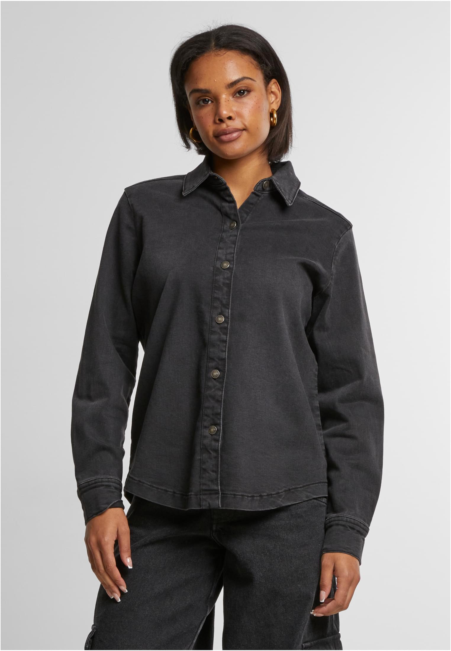 UC Ladies Camicia washed