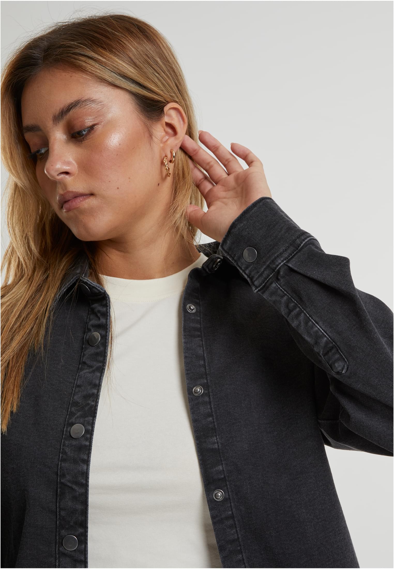 UC Ladies Camicia washed