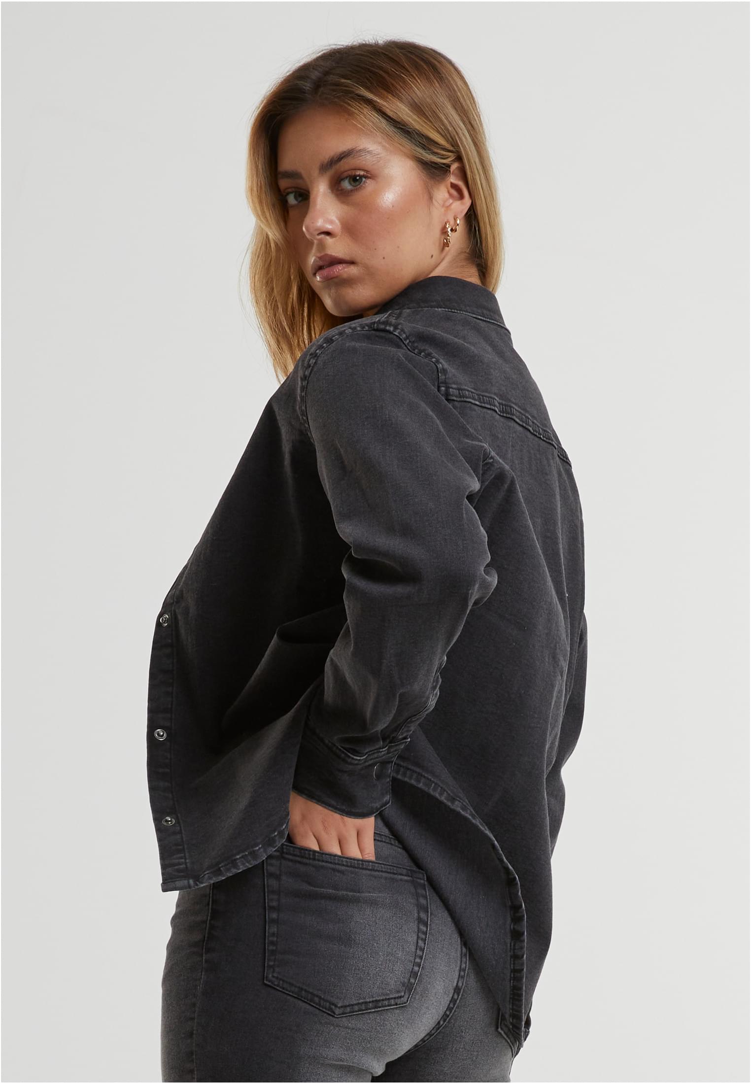 UC Ladies Camicia washed