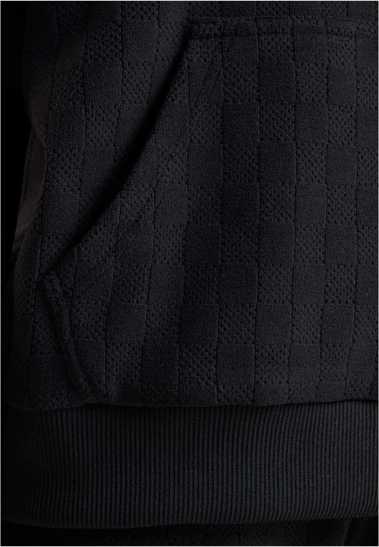 Urban Classics Felpa con cappuccio Jacquard Velvet Oversized