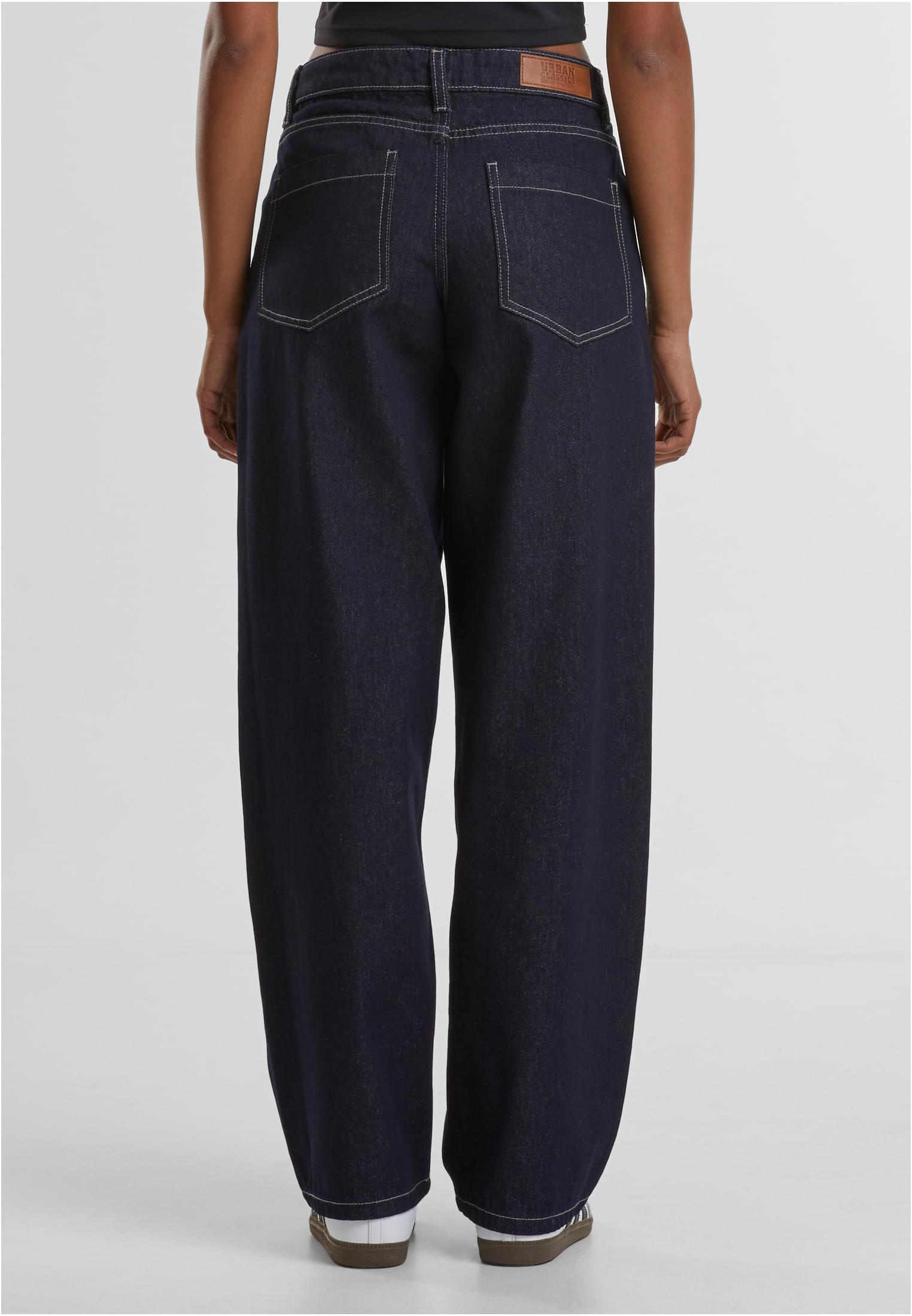 Urban Classics Jeans Mid Waist rinse washed