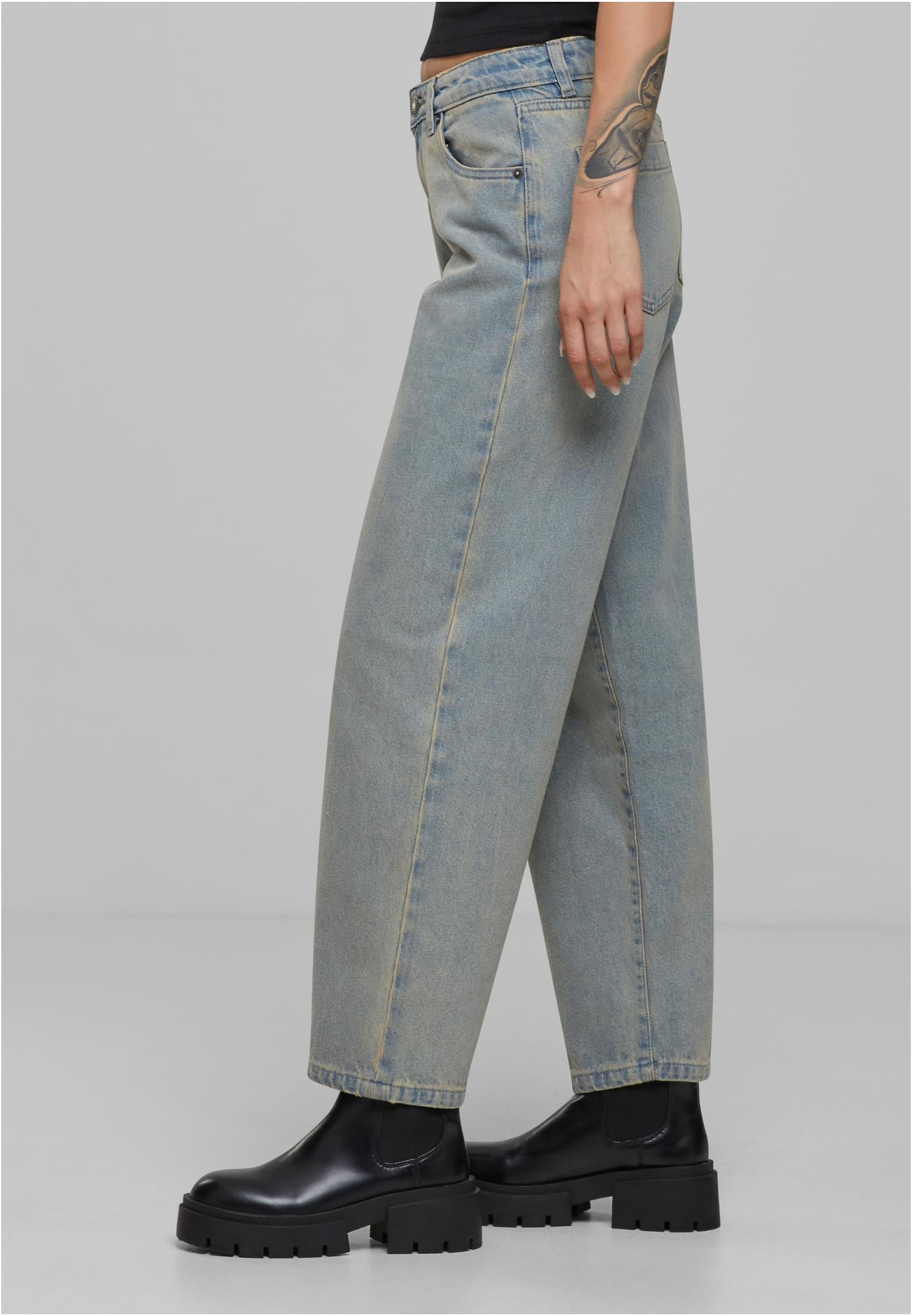 Urban Classics Jeans Mid Waist new dirty washed