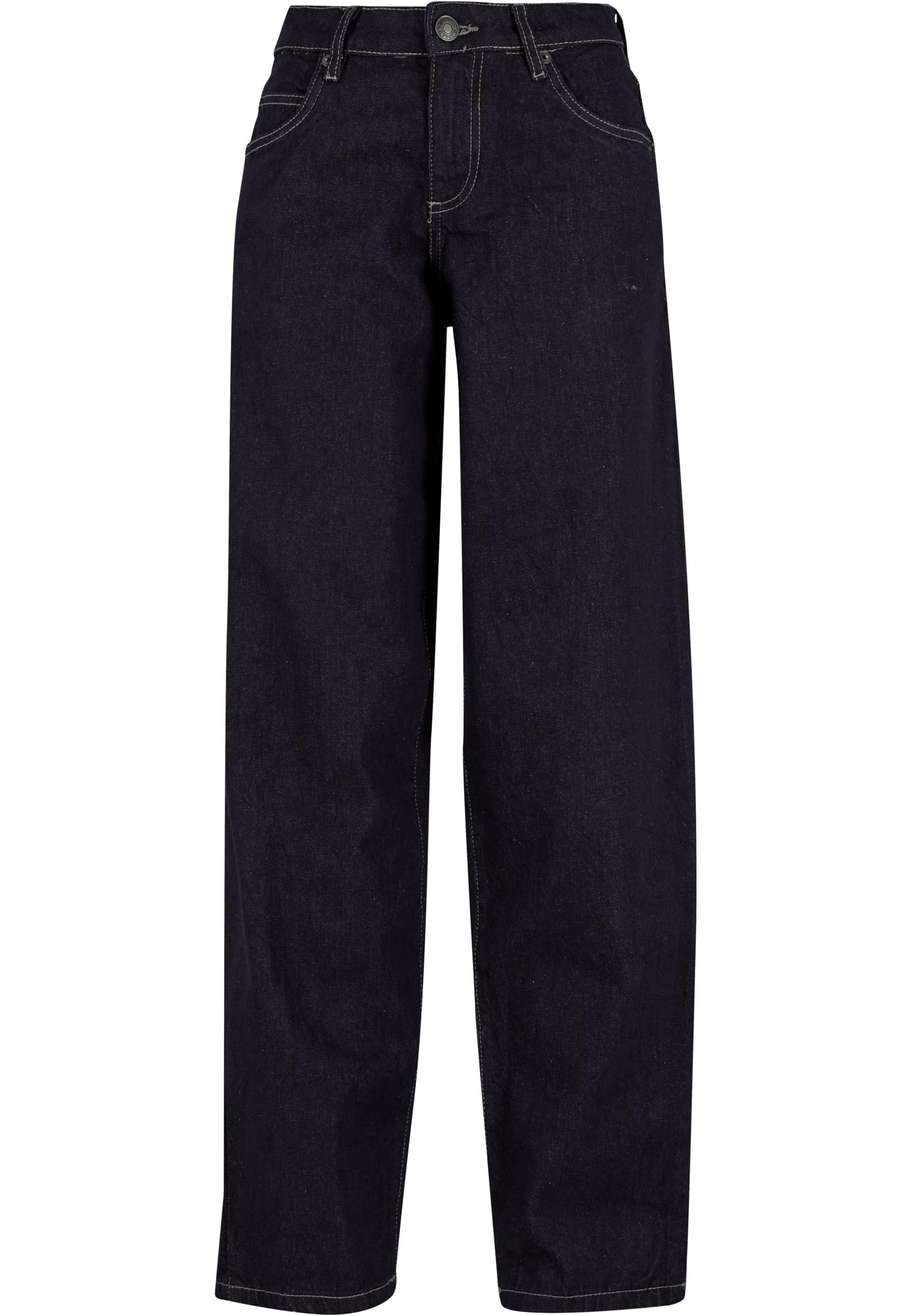 Urban Classics Jeans Mid Waist rinse washed