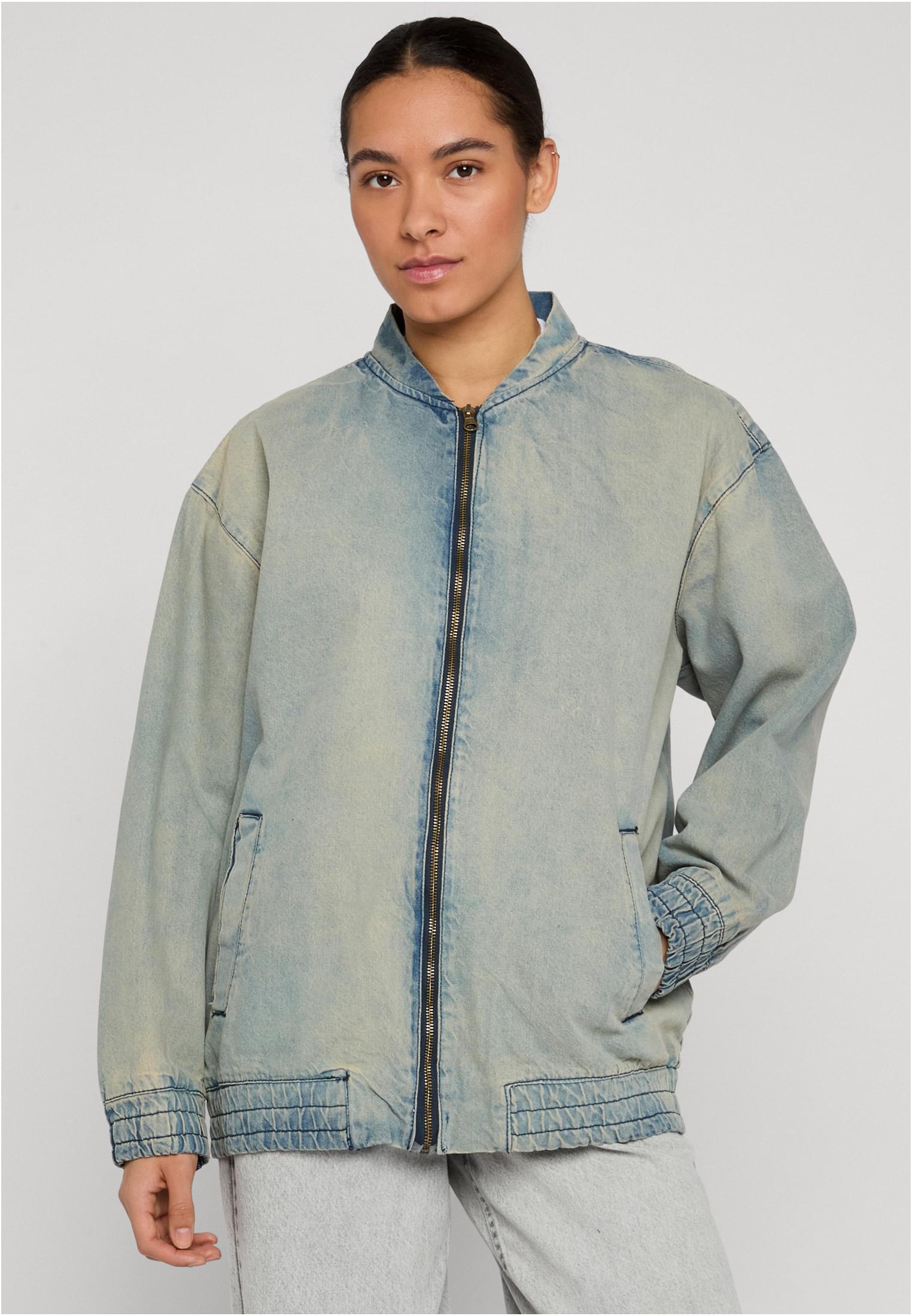 Urban Classics Giacca Oversized Skater new dirty washed