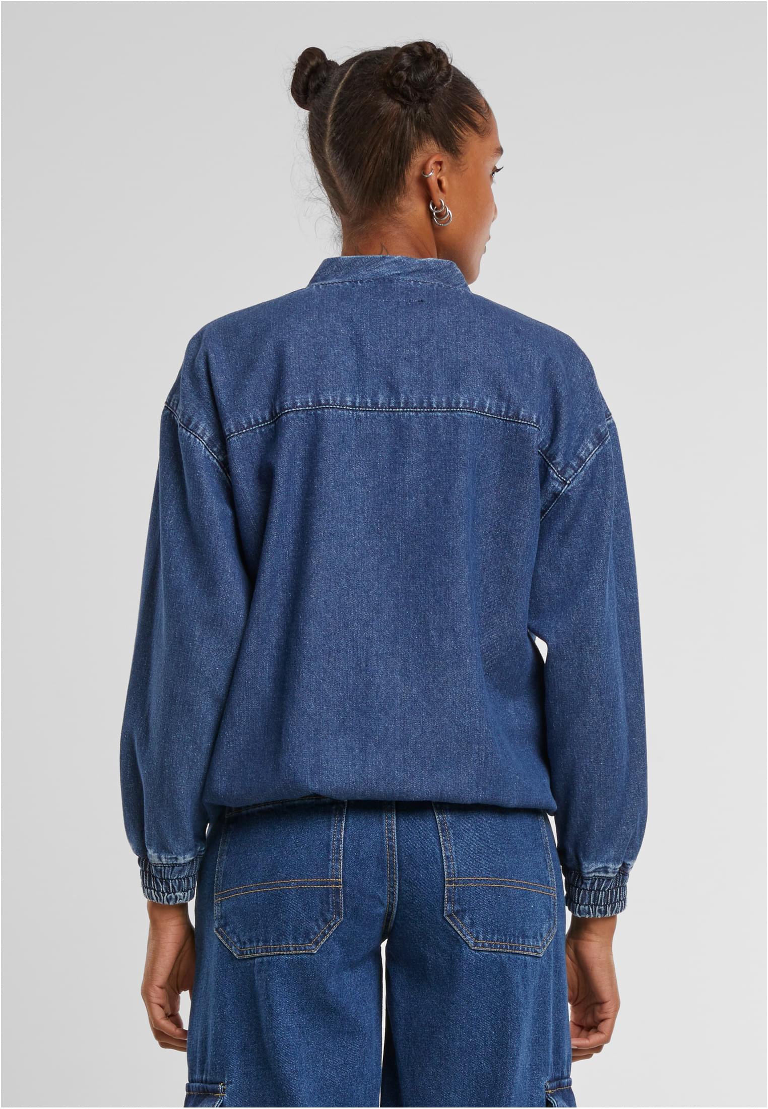 Urban Classics Giacca Oversized Skater mid washed